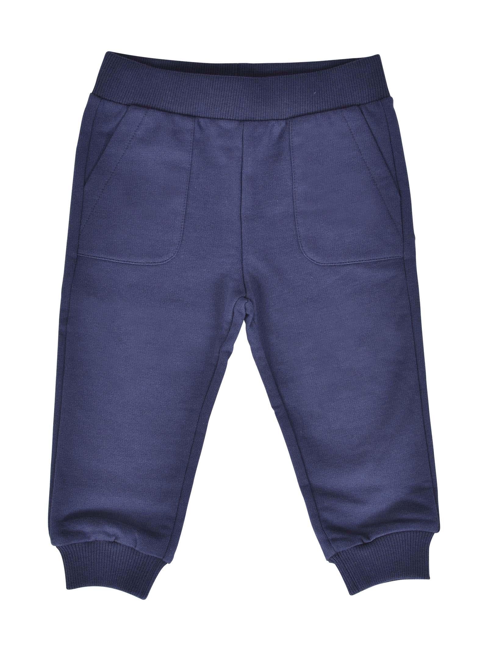 Pantalone tuta blu stampa Teddy toy sul dietro