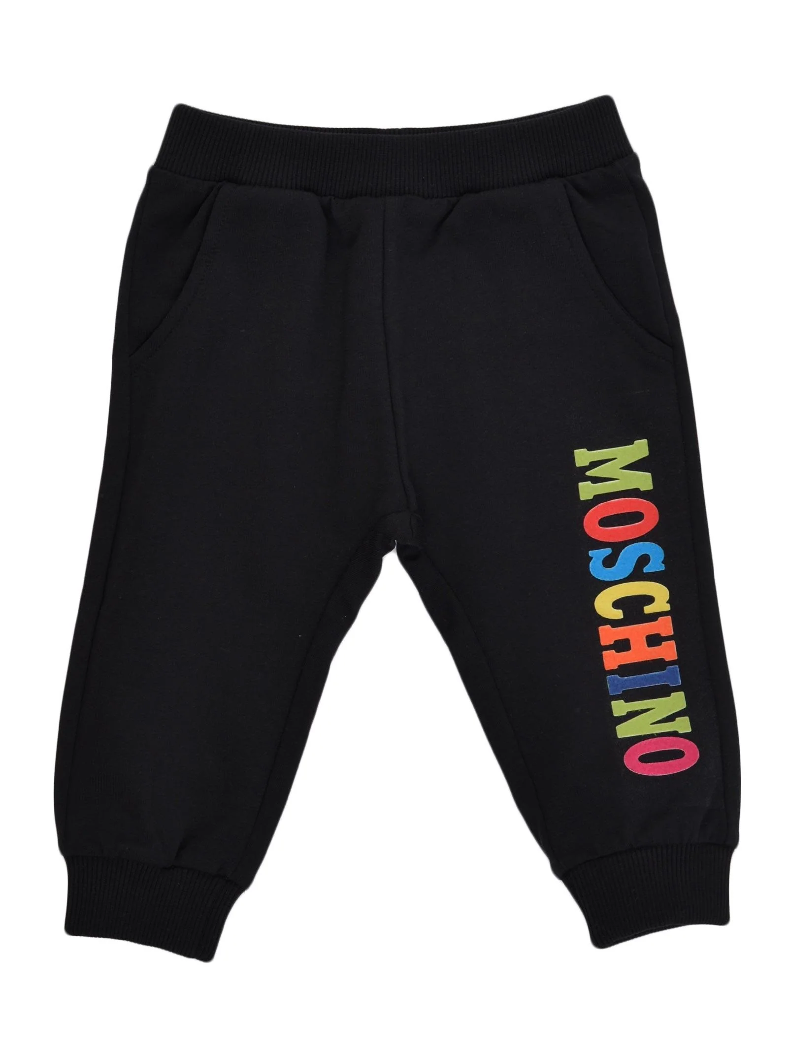 Pantalone tuta scritta soft multicolor
