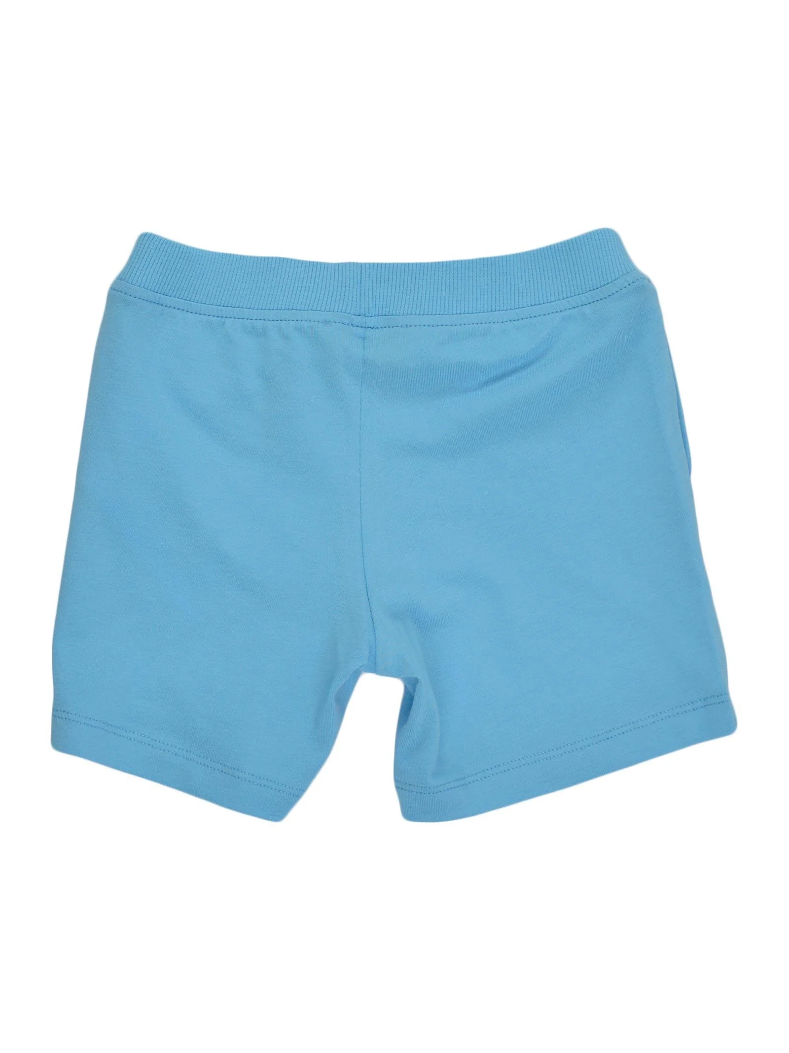 Shorts azzurro con stampa - Image 2