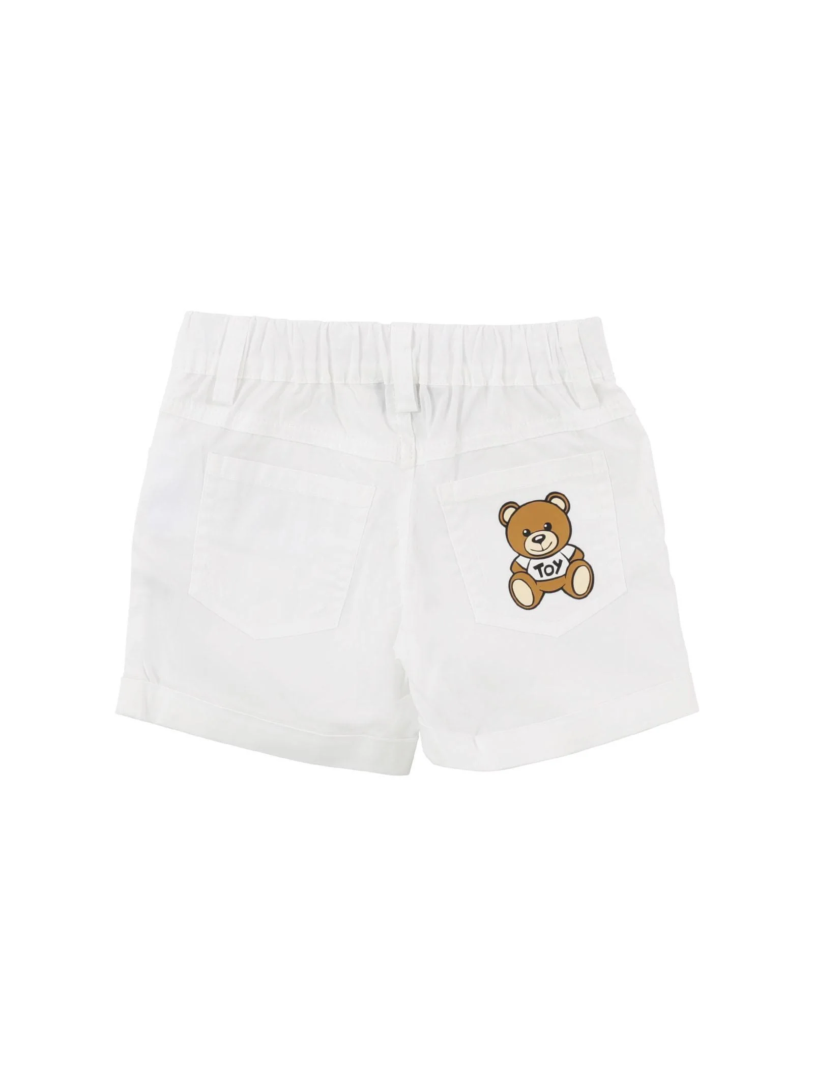 Shorts bianco con stampa Toy - Image 2
