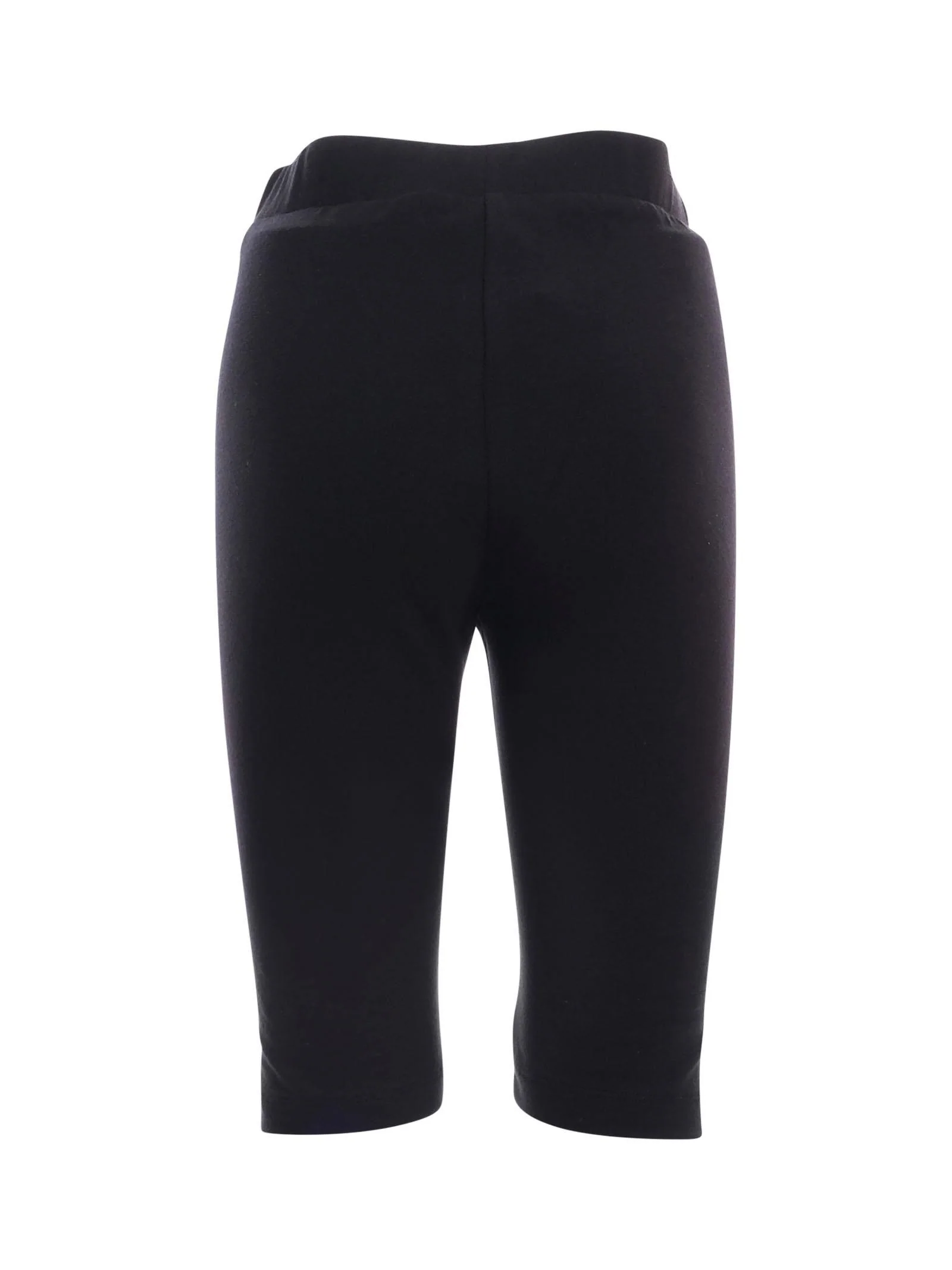 Shorts Moschino neri con logo lettering laterale - Image 3