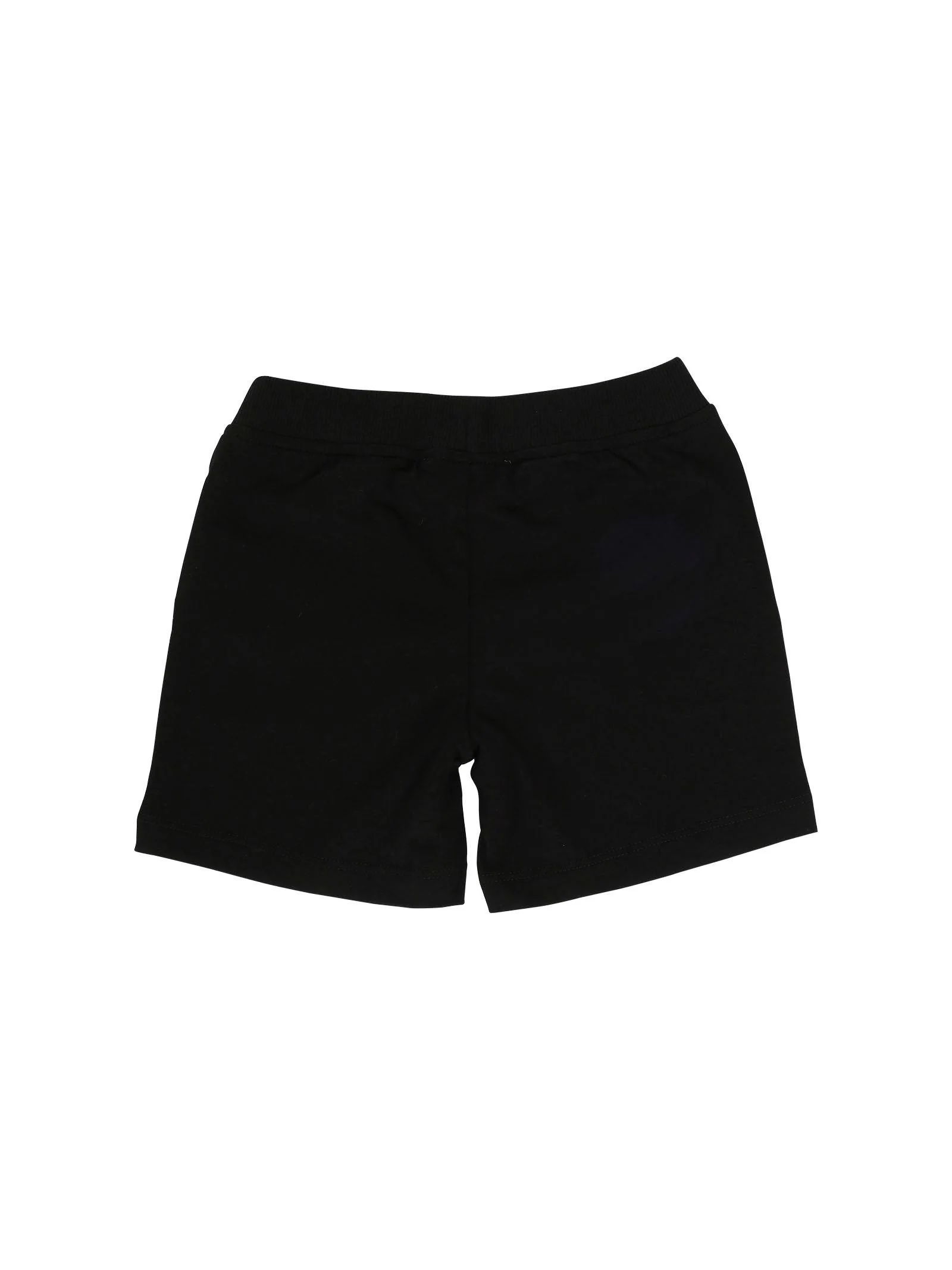 Shorts Moschino neri con logo lettering laterale - Image 2