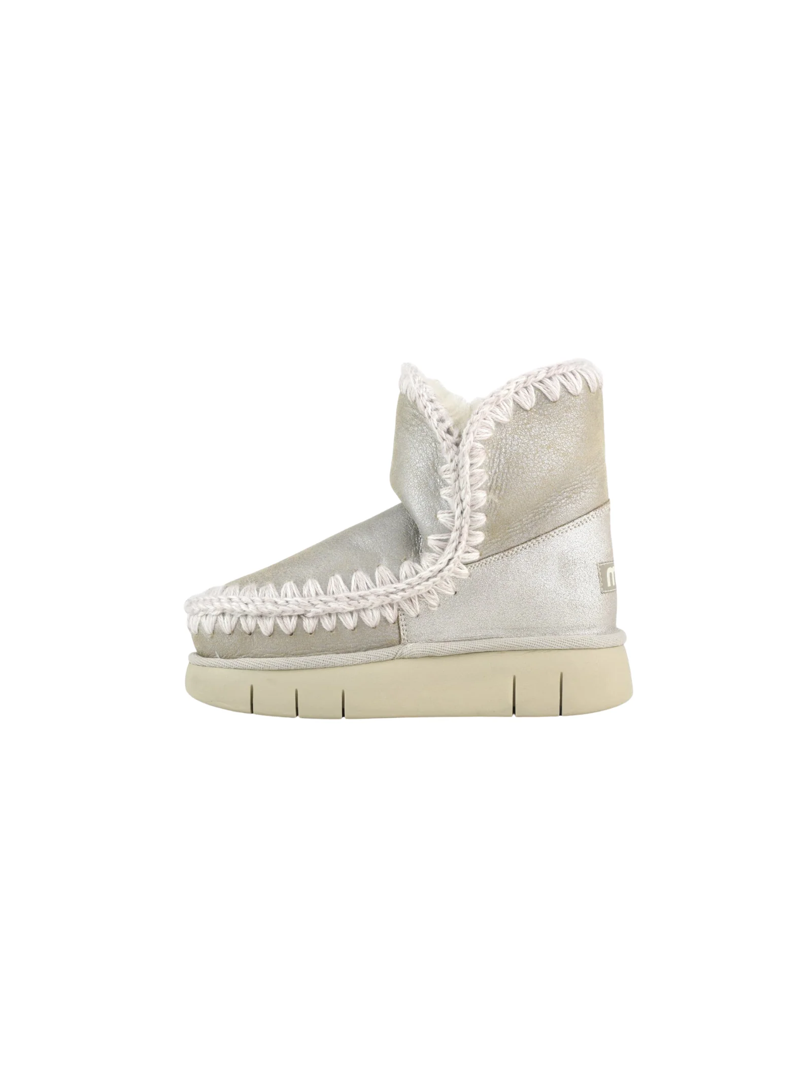 Mou " Eskimo 18 Bounce Special Leather" grigio metalic - Image 4