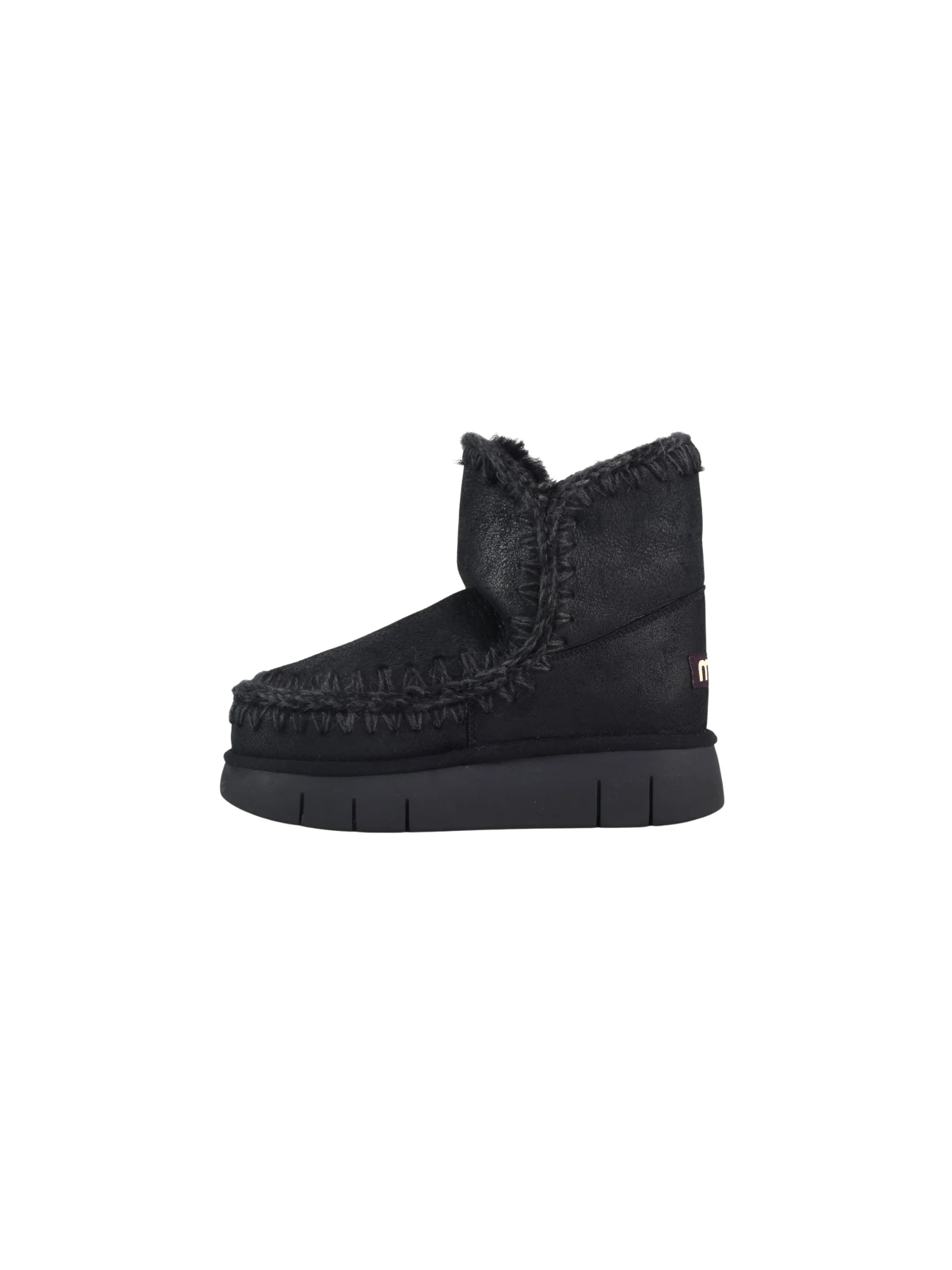 Mou " Eskimo 18 Bounce Special Leather" nero - Image 4