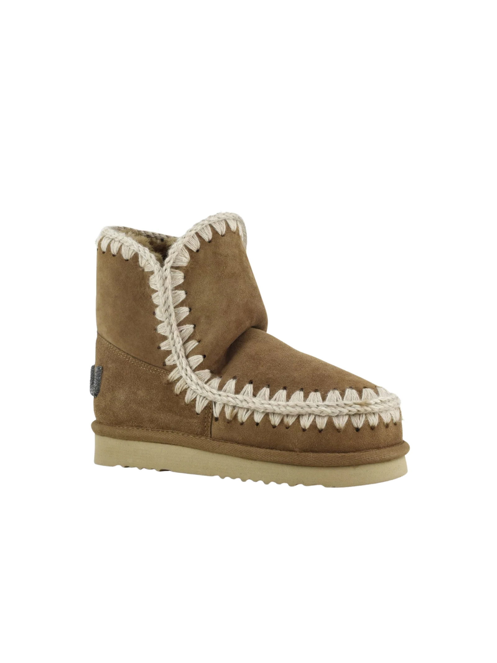 Mou "Eskimo 18 Suede - Glitter Logo" cognac - Image 2