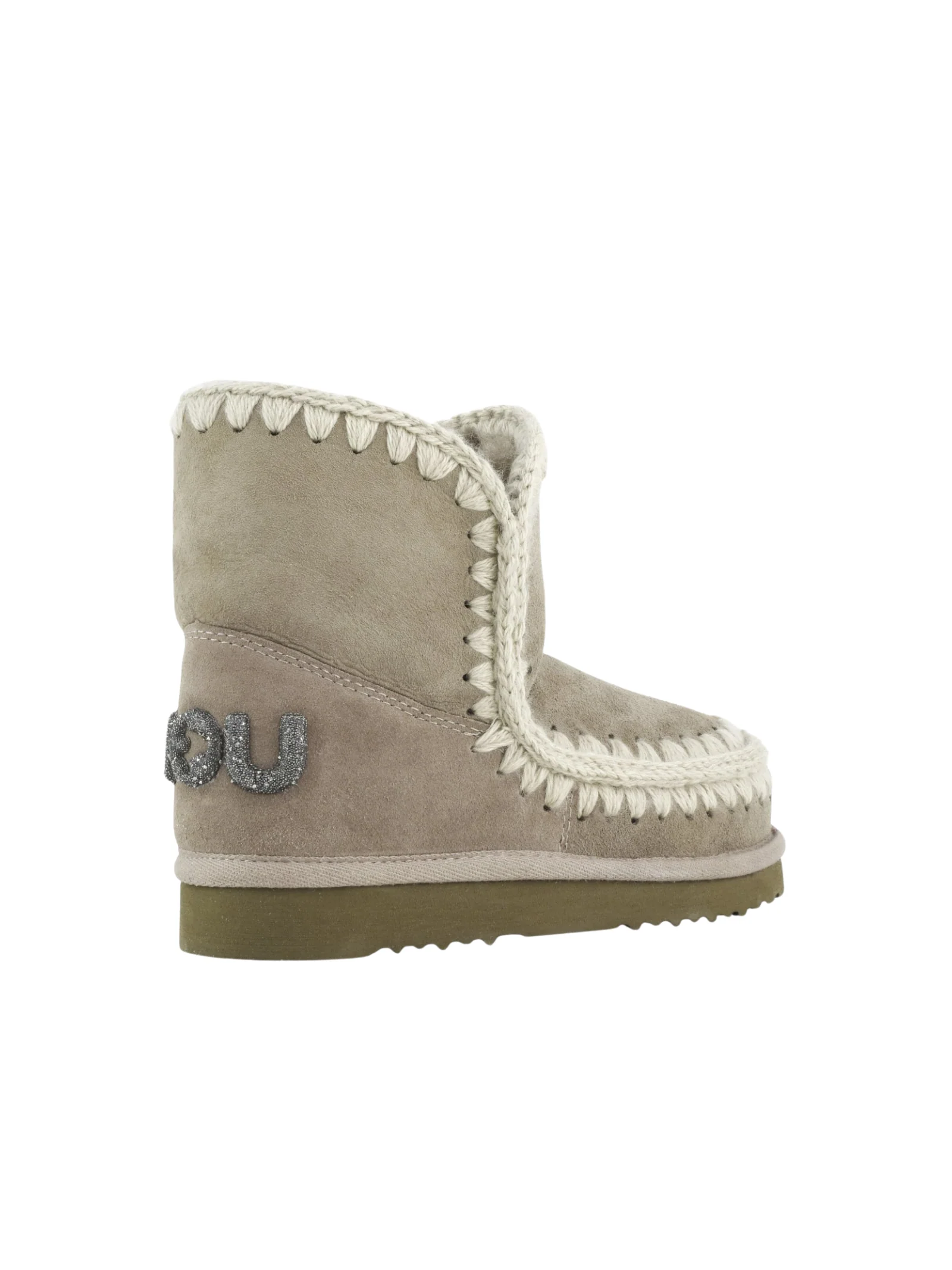 Mou "Eskimo 18 Suede - Glitter Logo" grigio - Image 3