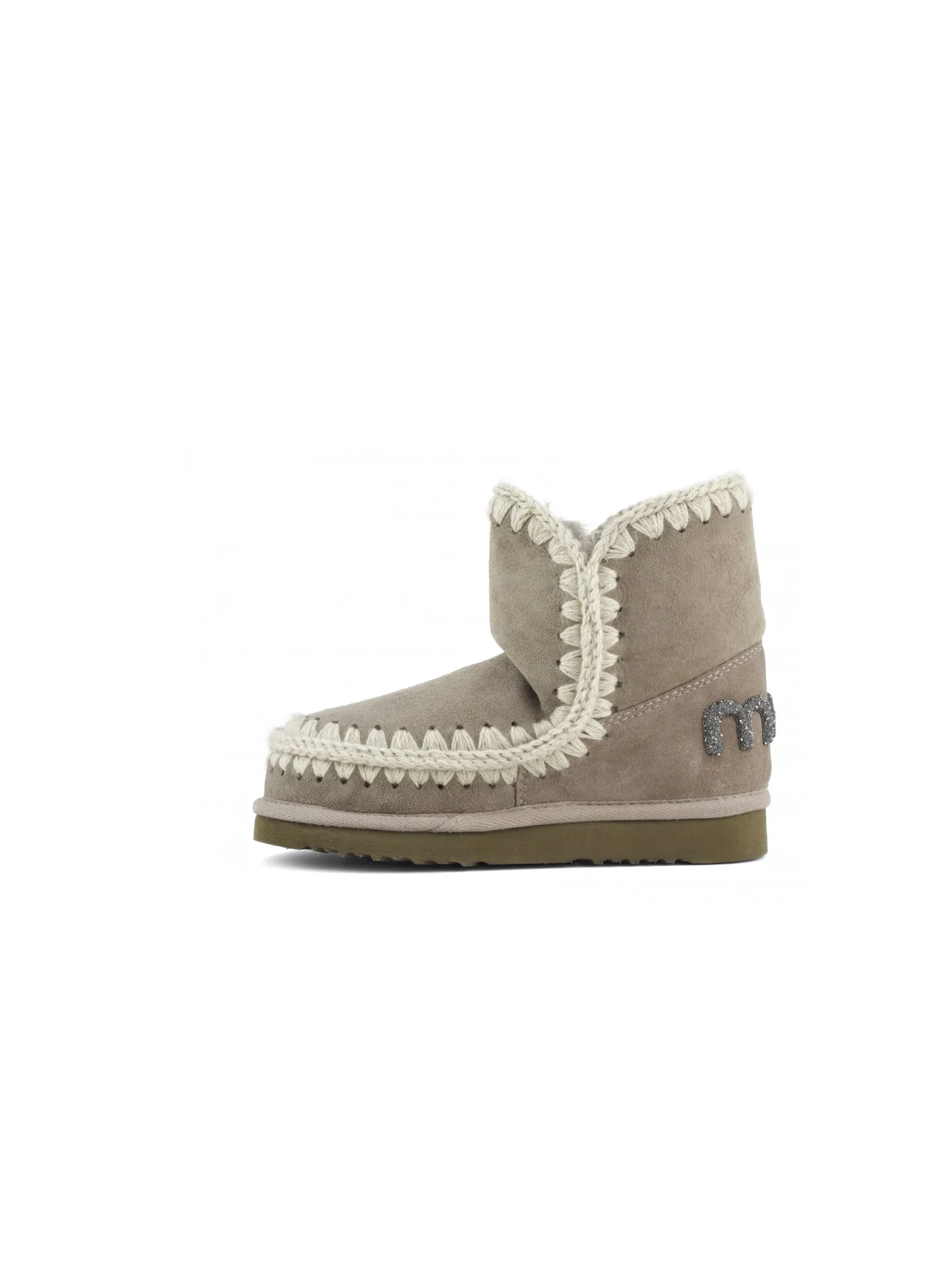 Mou "Eskimo 18 Suede - Glitter Logo" grigio - Image 4
