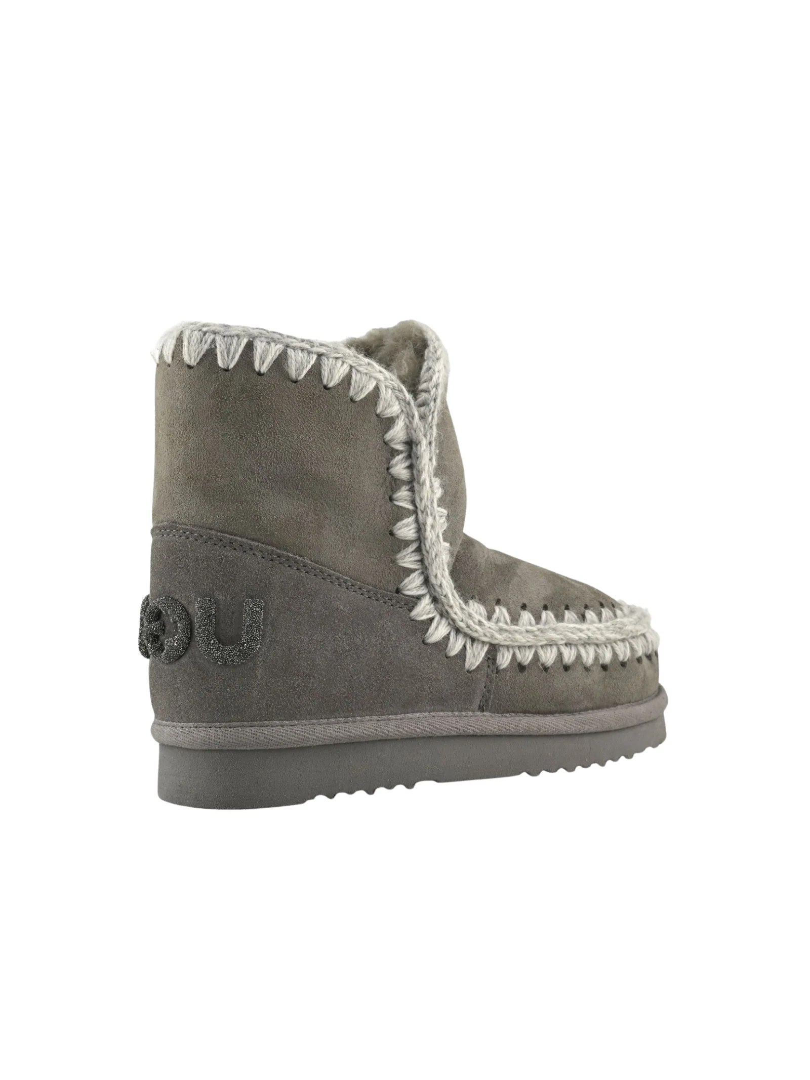 Mou "Eskimo 18 Suede - Glitter Logo" grigio scuro - Image 3