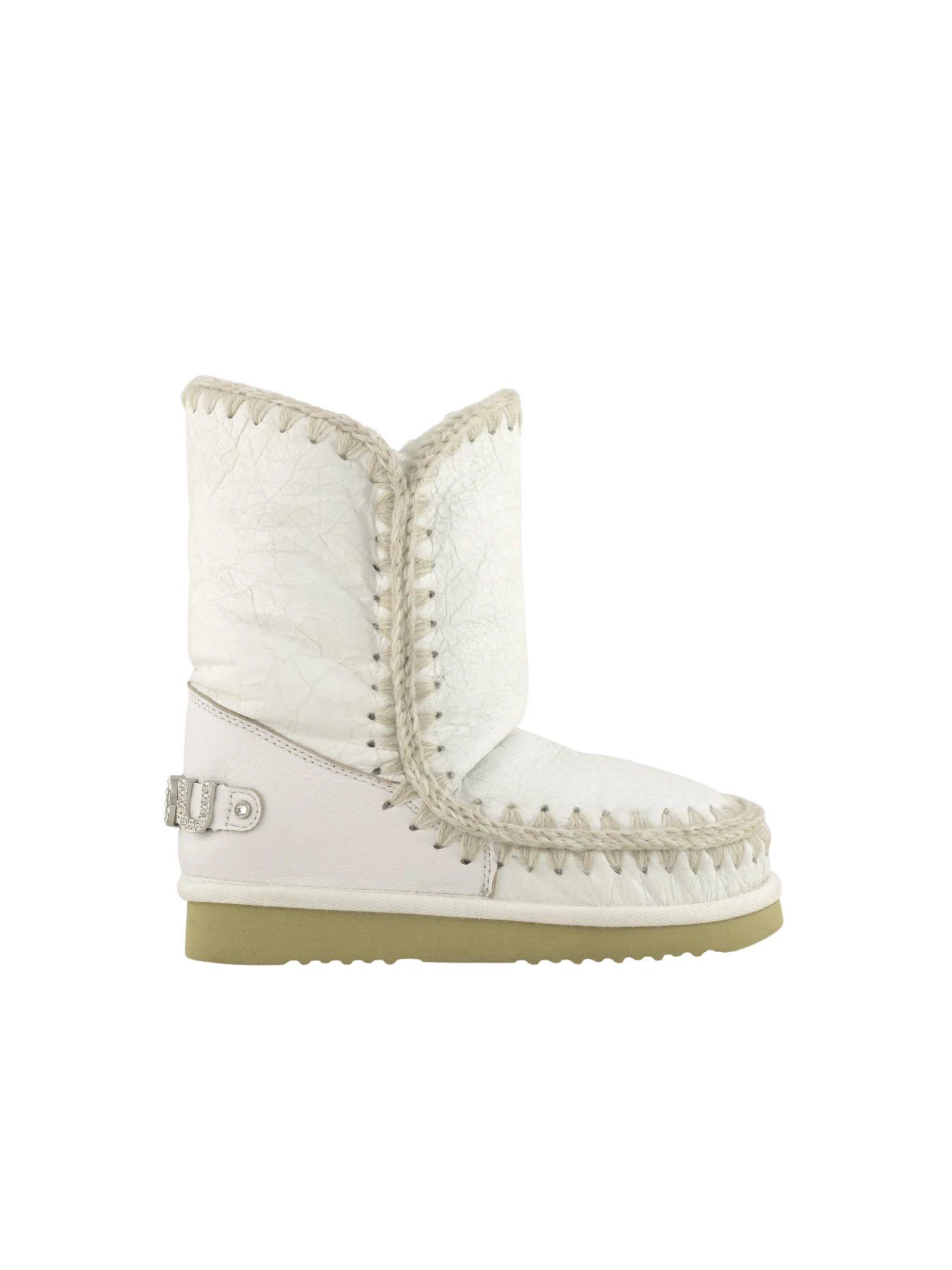 Mou " Eskimo 24- Rhinestones logo" bianco