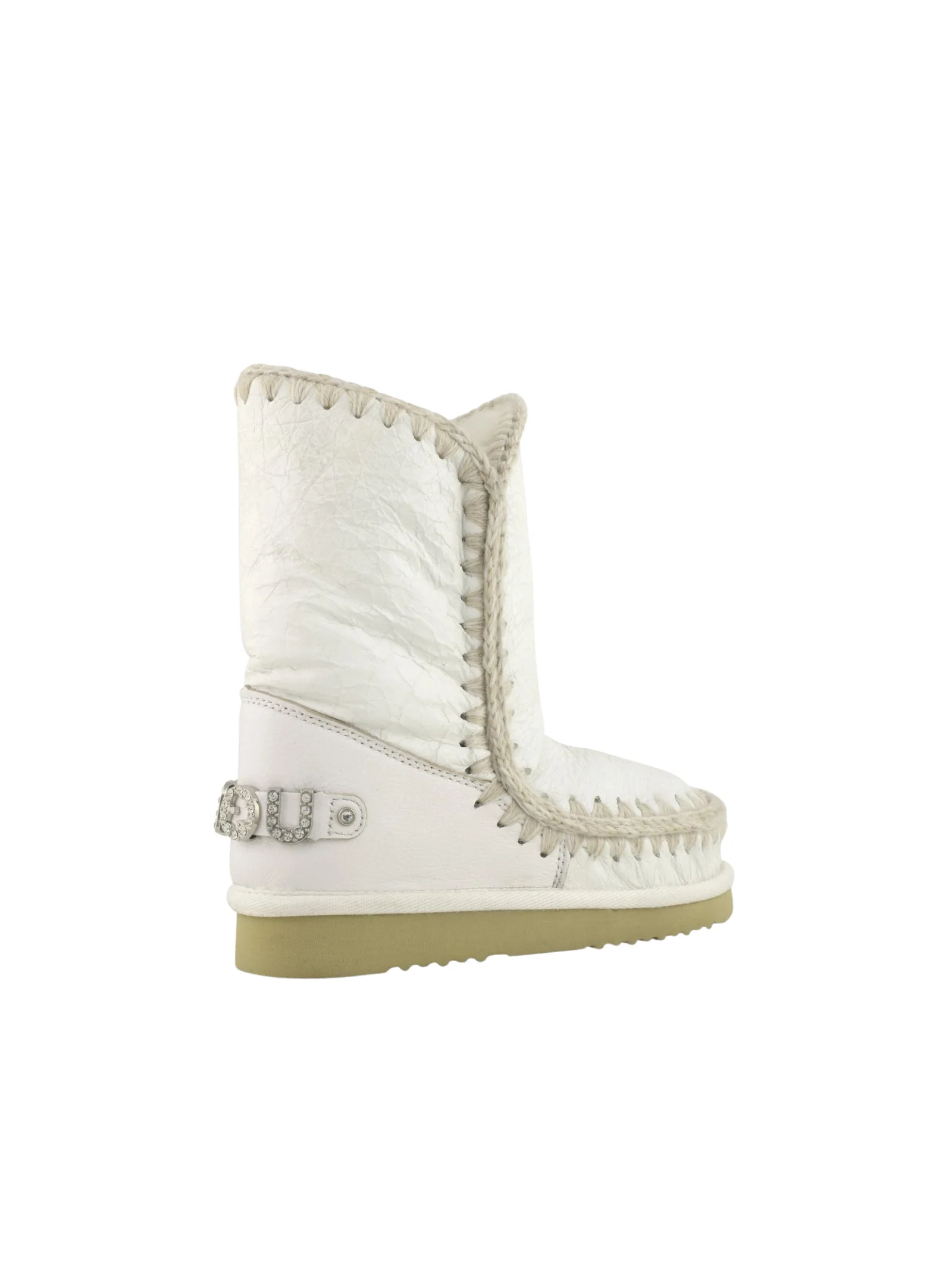 Mou " Eskimo 24- Rhinestones logo" bianco - Image 3
