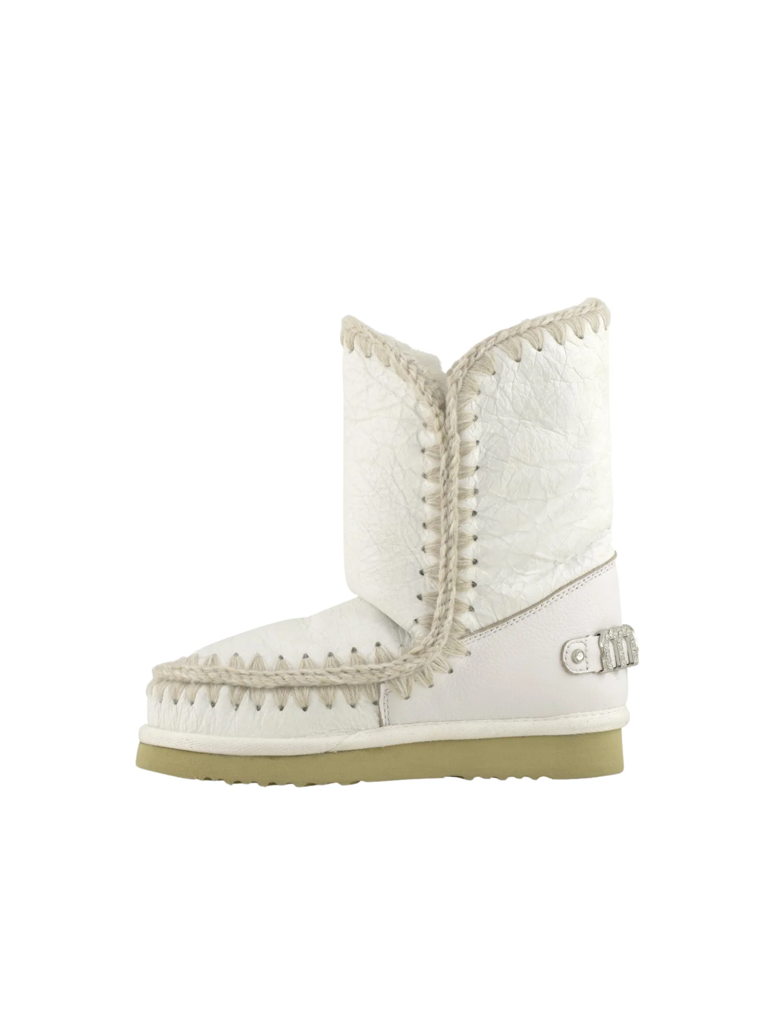 Mou " Eskimo 24- Rhinestones logo" bianco - Image 4