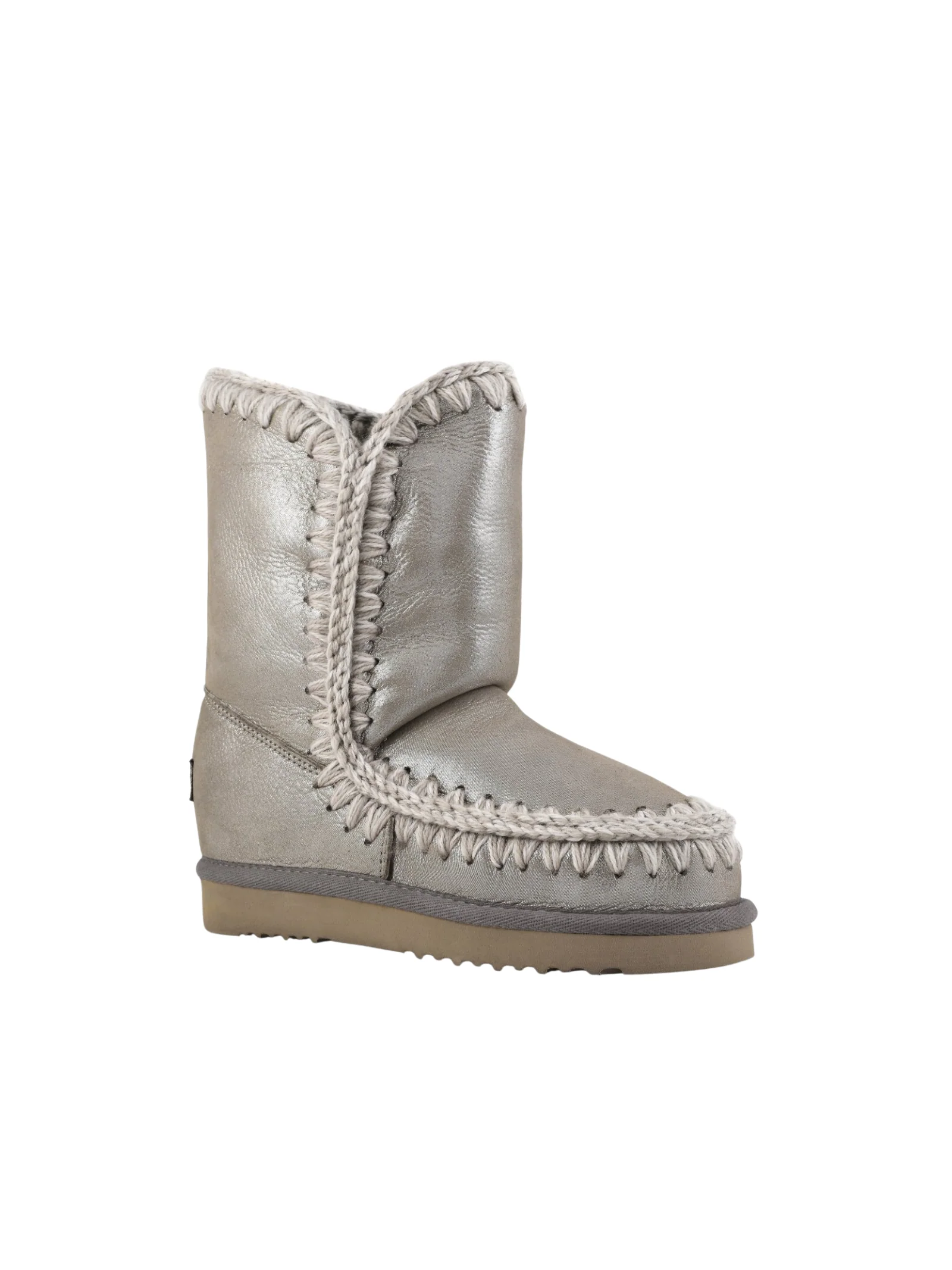 Mou "Eskimo 24 Special Leather" microglitter grigio - Image 2