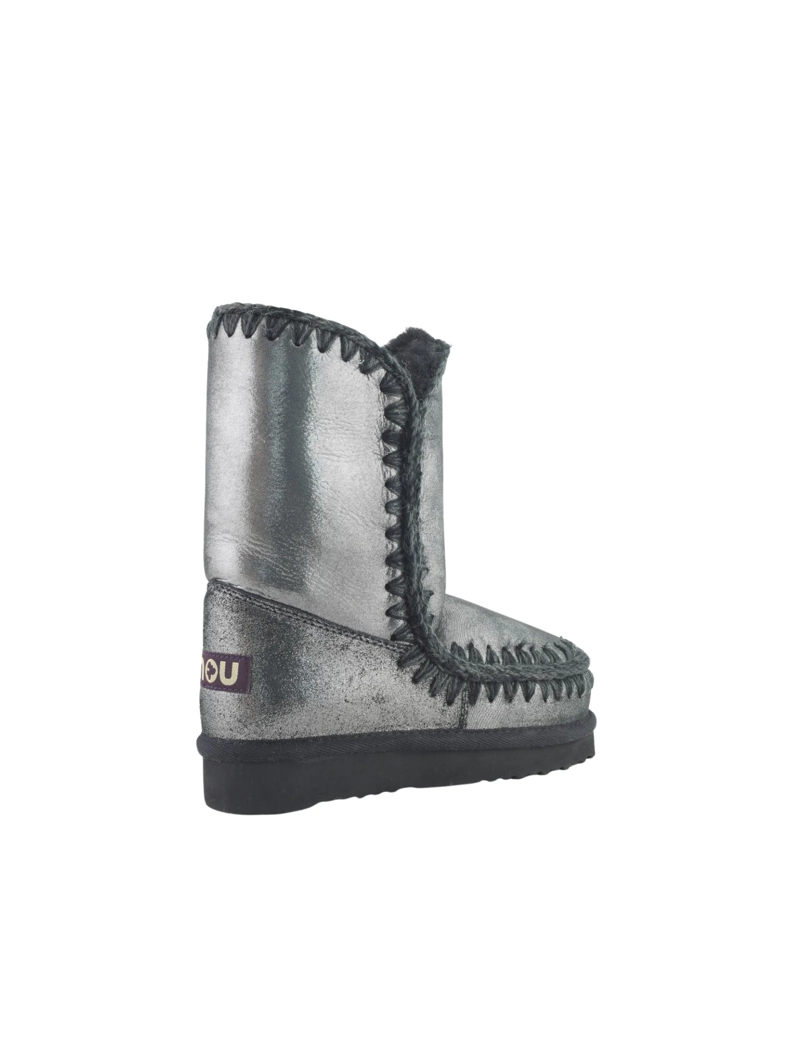 Mou "Eskimo 24 Special Leather" microglitter neri - Image 3