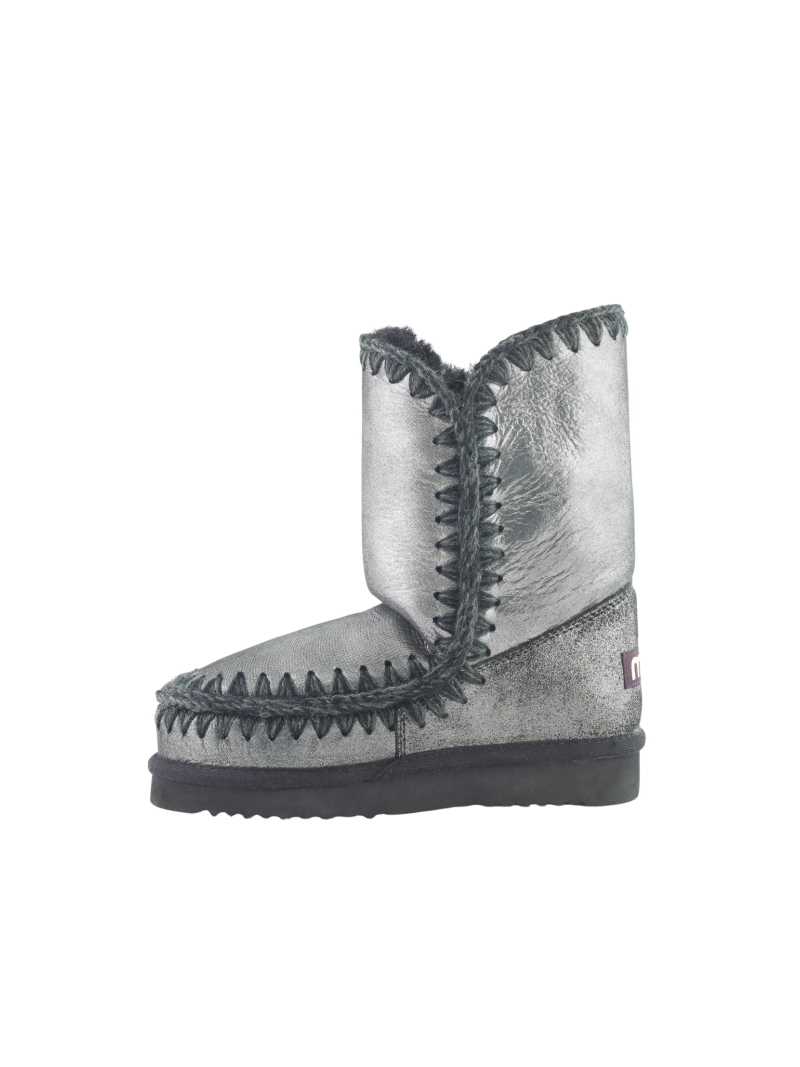 Mou "Eskimo 24 Special Leather" microglitter neri - Image 4