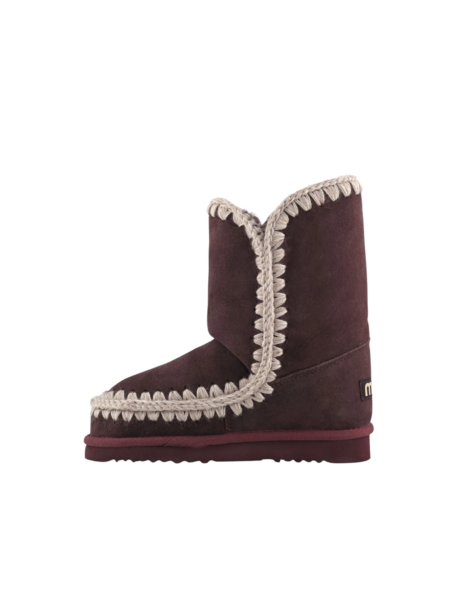 Mou "Eskimo 24 Suede" Cabernet - Image 4