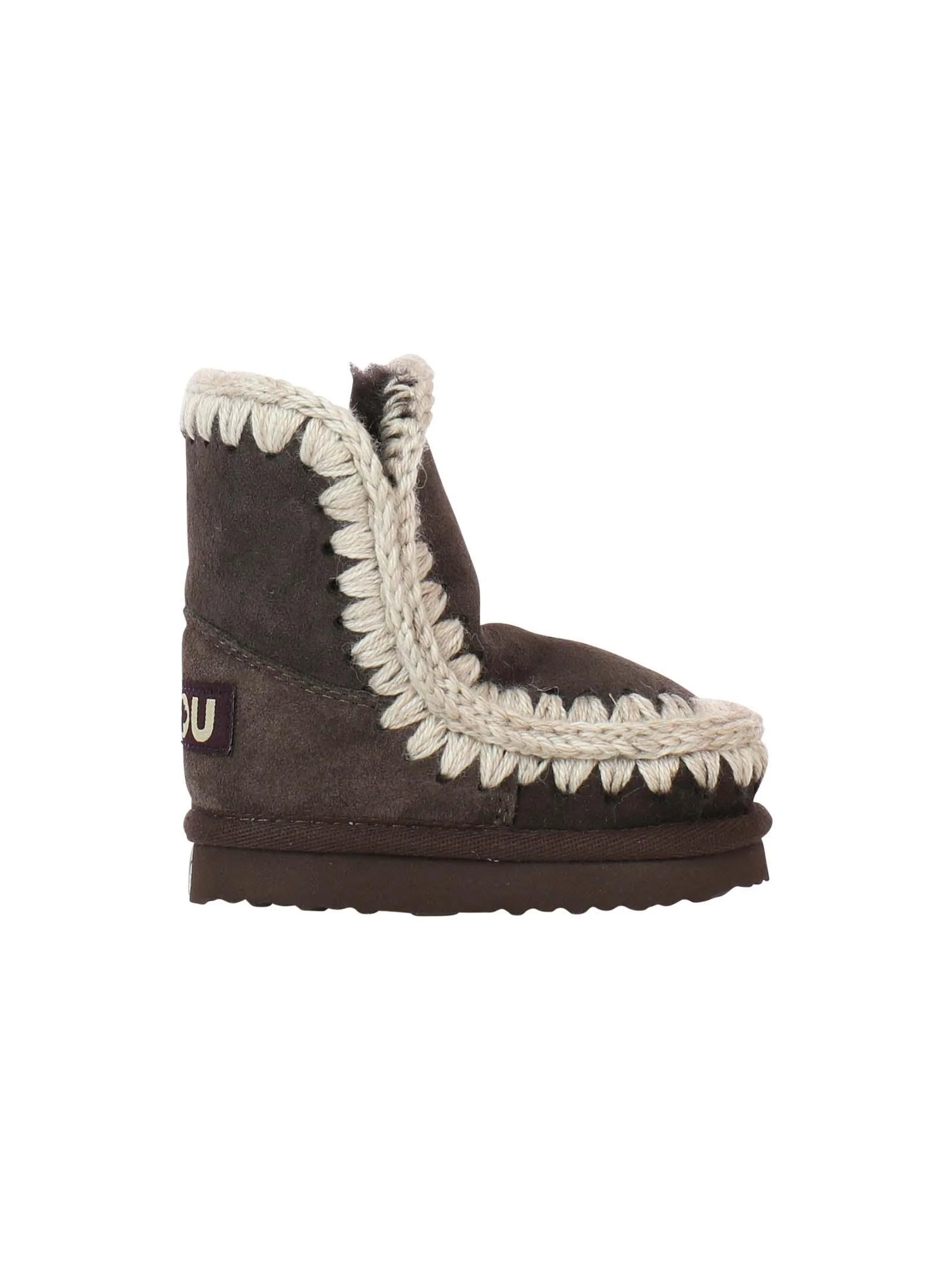 Mou Eskimo Kid in camoscio marrone mocha
