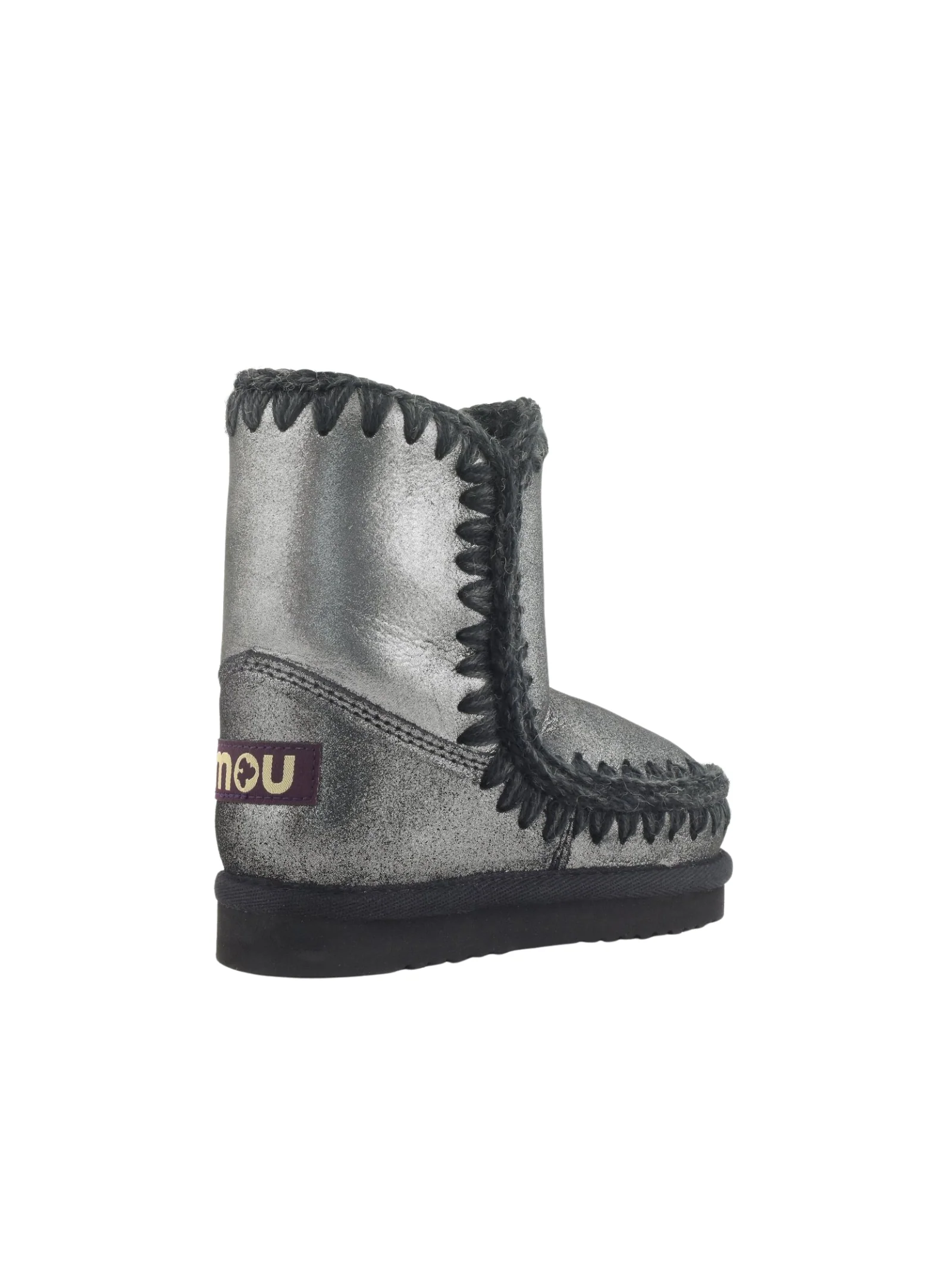 Mou "Eskimo Kid Special Leather" neri - Image 2