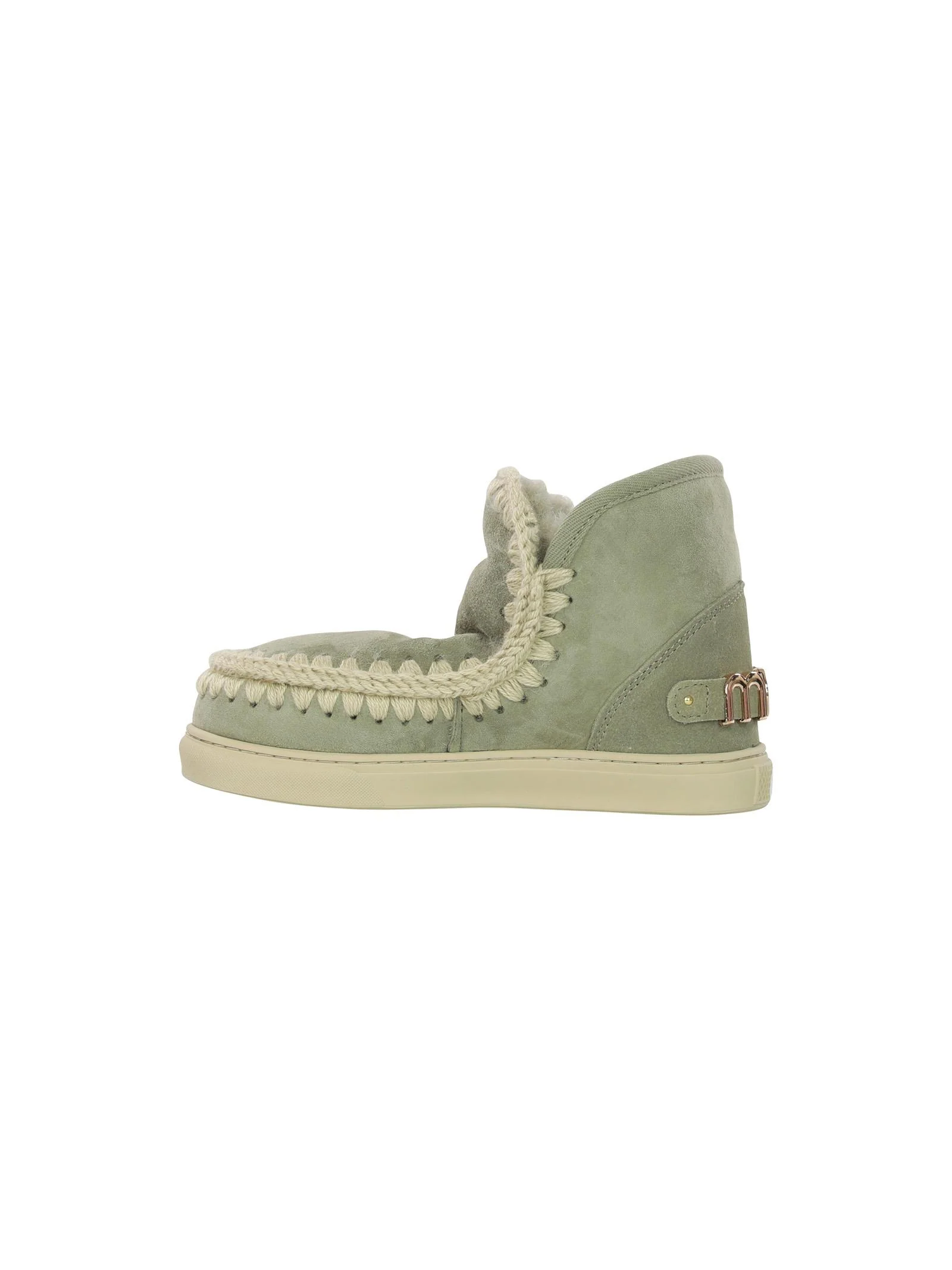 Mou Eskimo sneaker big metal logo grigio - Image 4