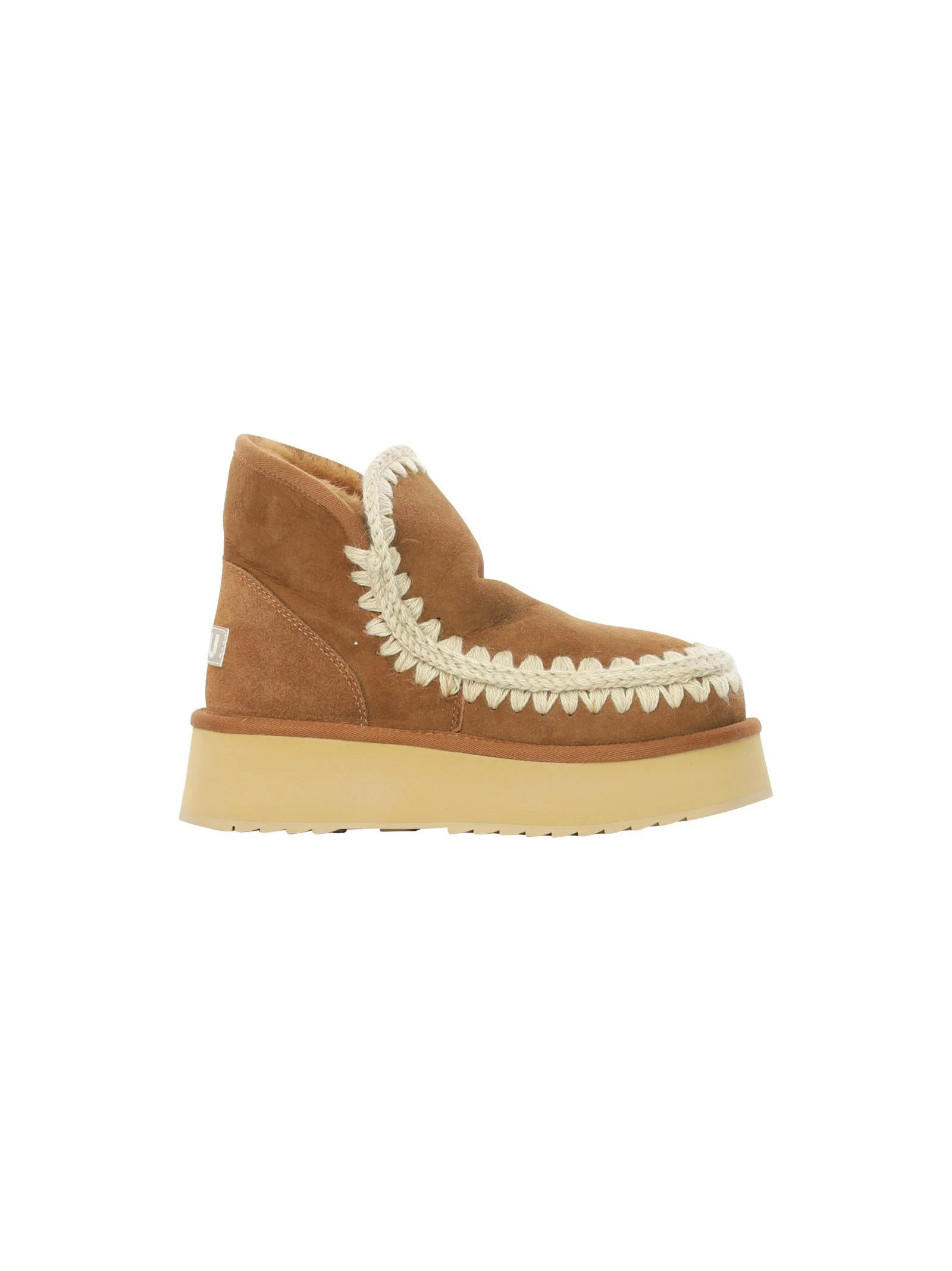 Mou Mini Eskimo Platform Boot cognac