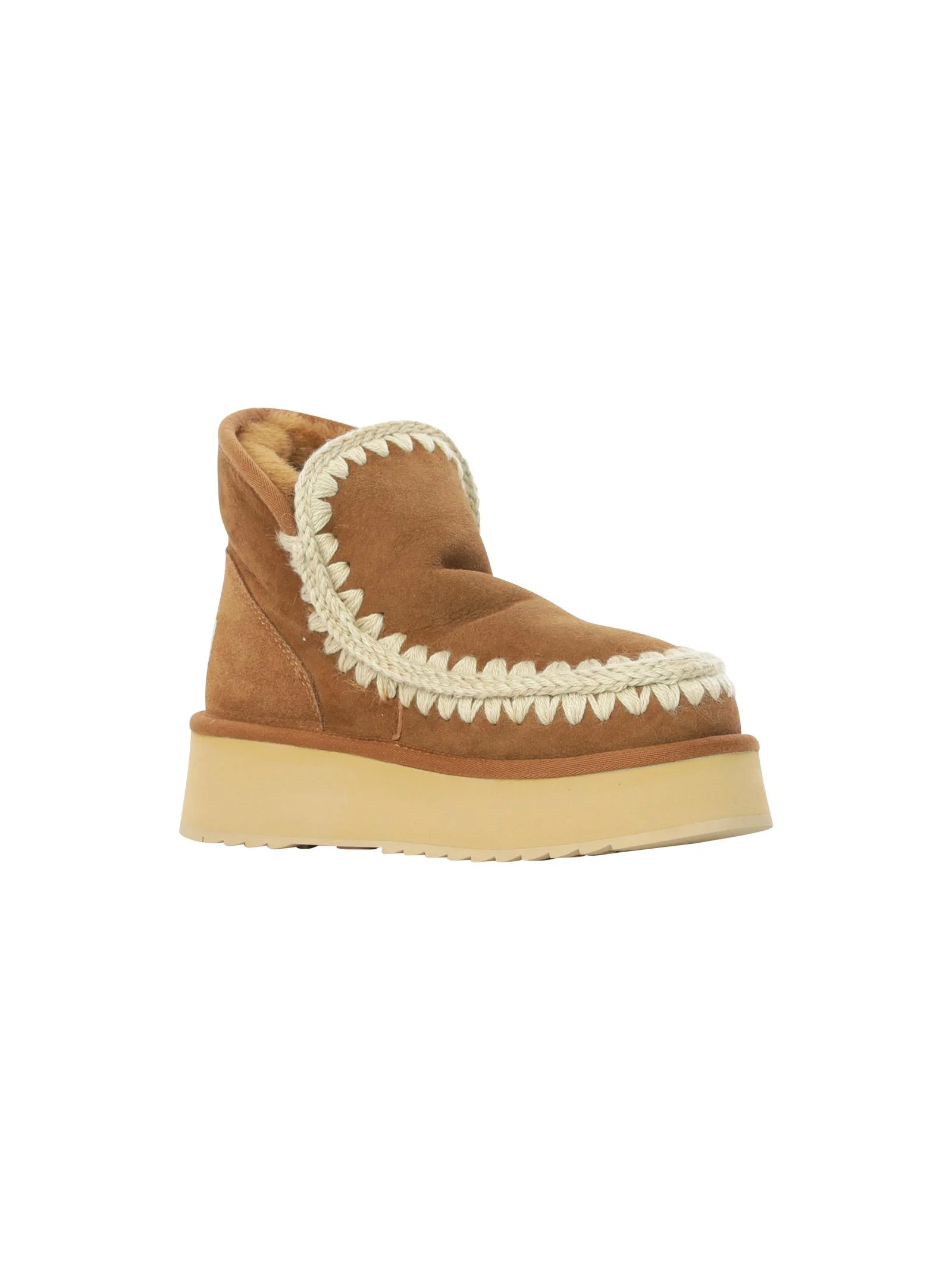Mou Mini Eskimo Platform Boot cognac - Image 2