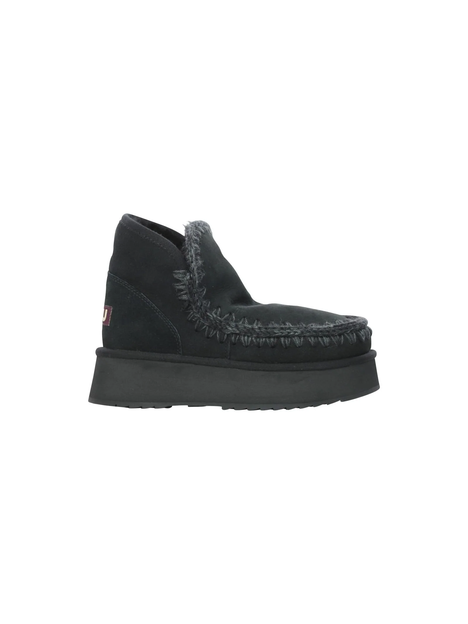 Mou Mini Eskimo Platform Boot nero