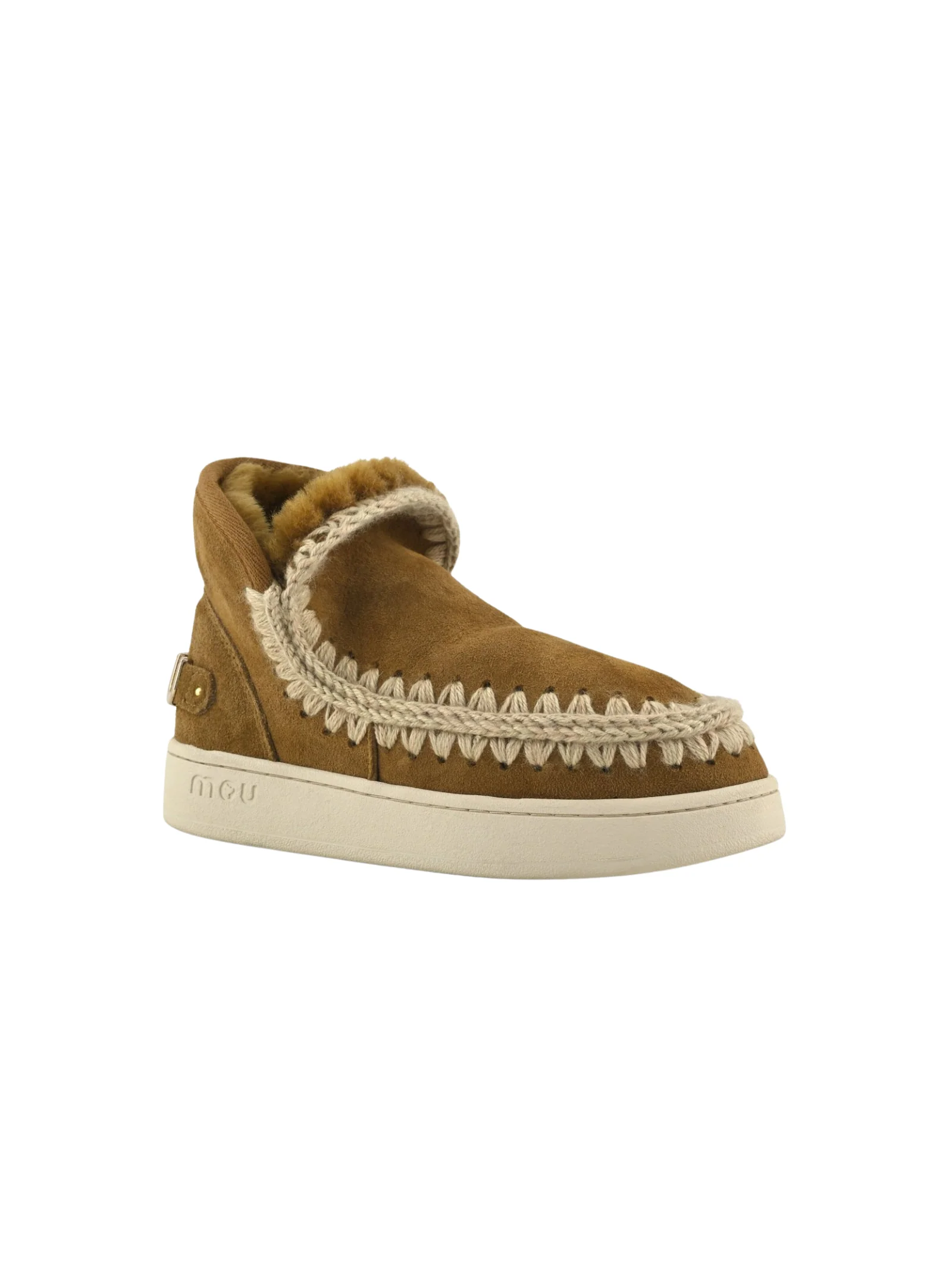 Mou "New Eskimo Sneaker Suede - let" cognac - Image 2