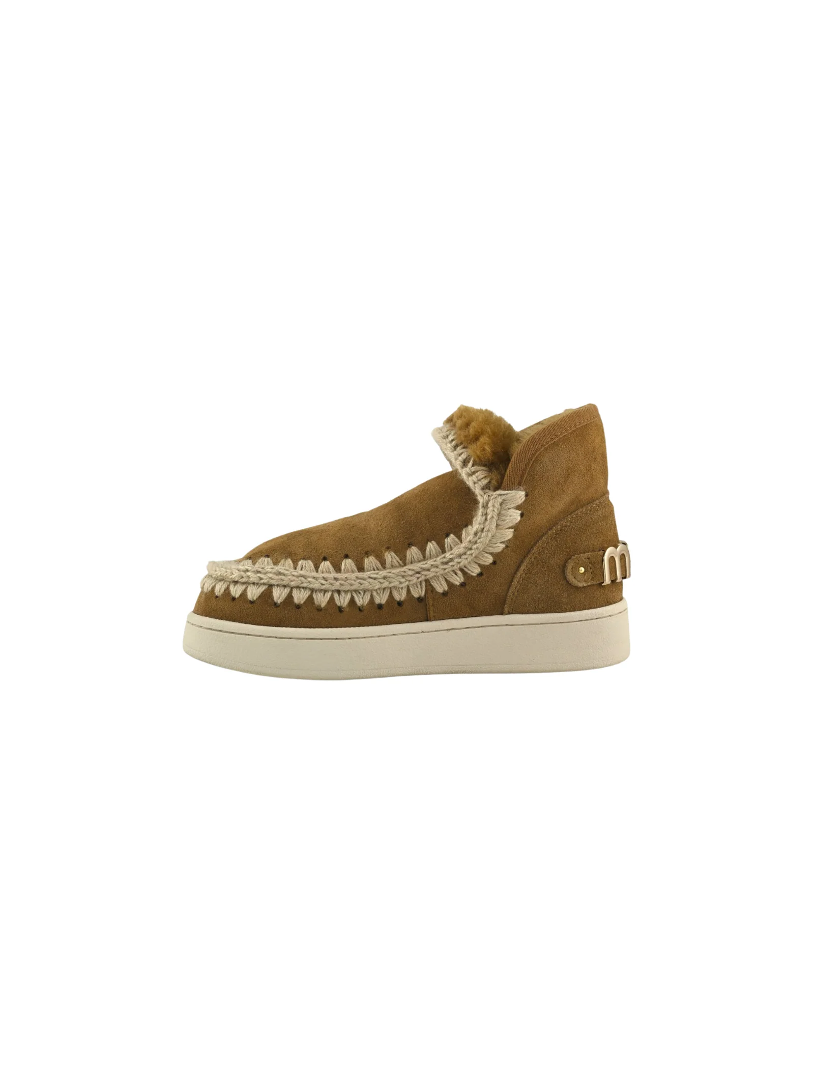 Mou "New Eskimo Sneaker Suede - let" cognac - Image 4