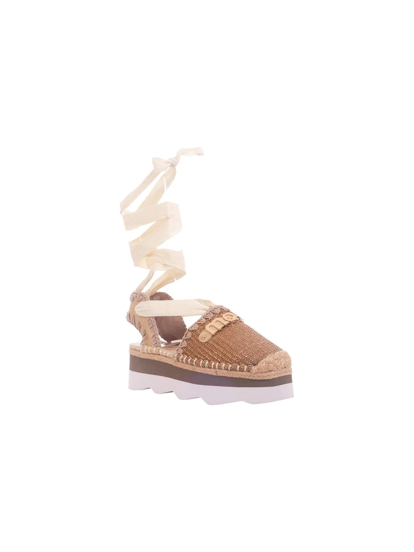 Sandali "espa sandal rafia" Mou marrone - Image 2