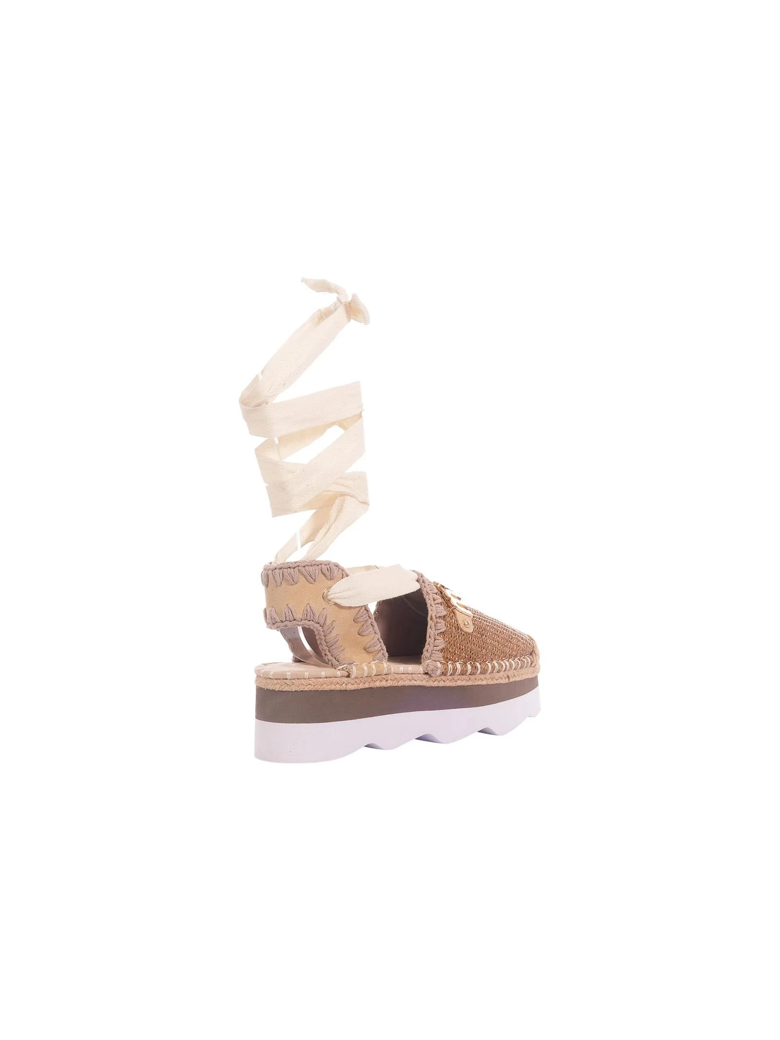 Sandali "espa sandal rafia" Mou marrone - Image 3