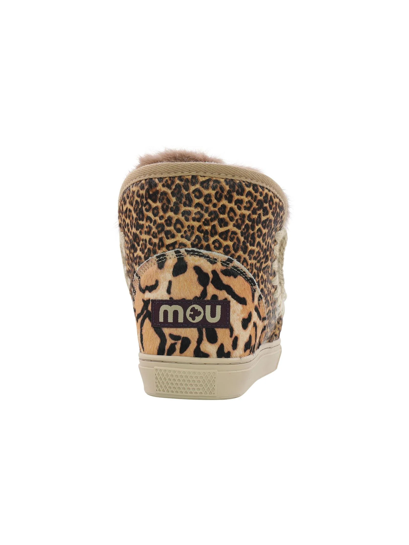 Sneakers eskimo con patchwork animalier - Image 11