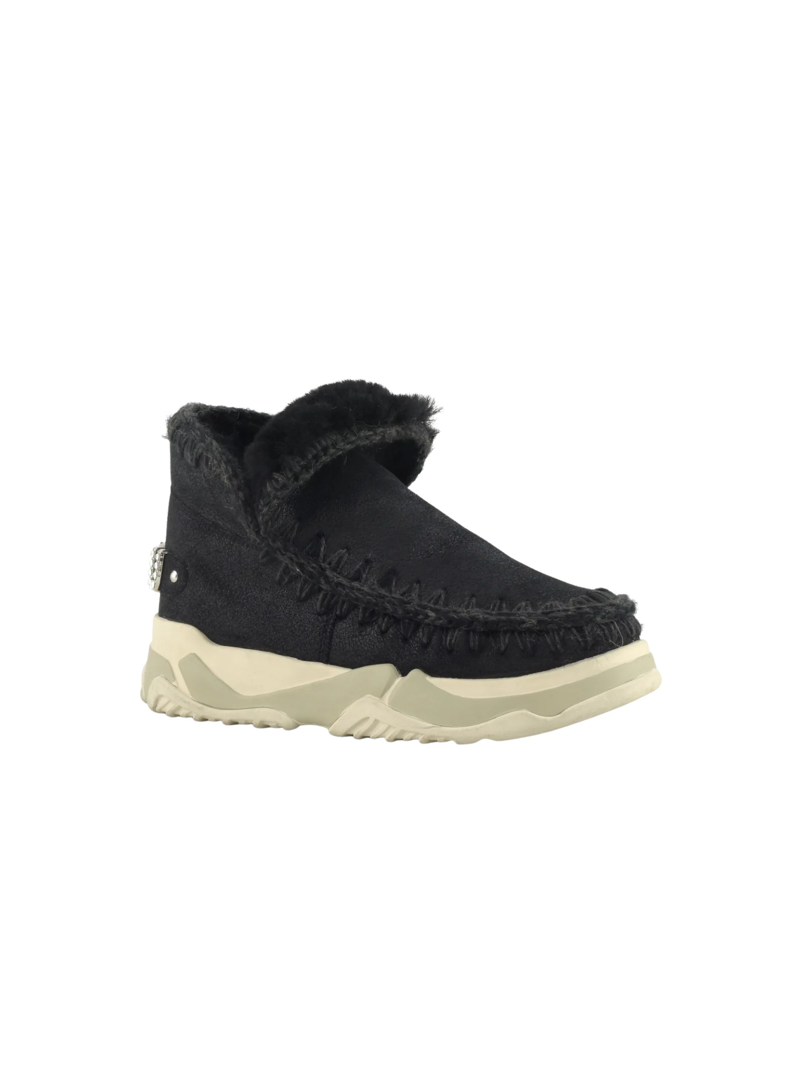 Mou " Trainer Special Leather" neri - Image 2