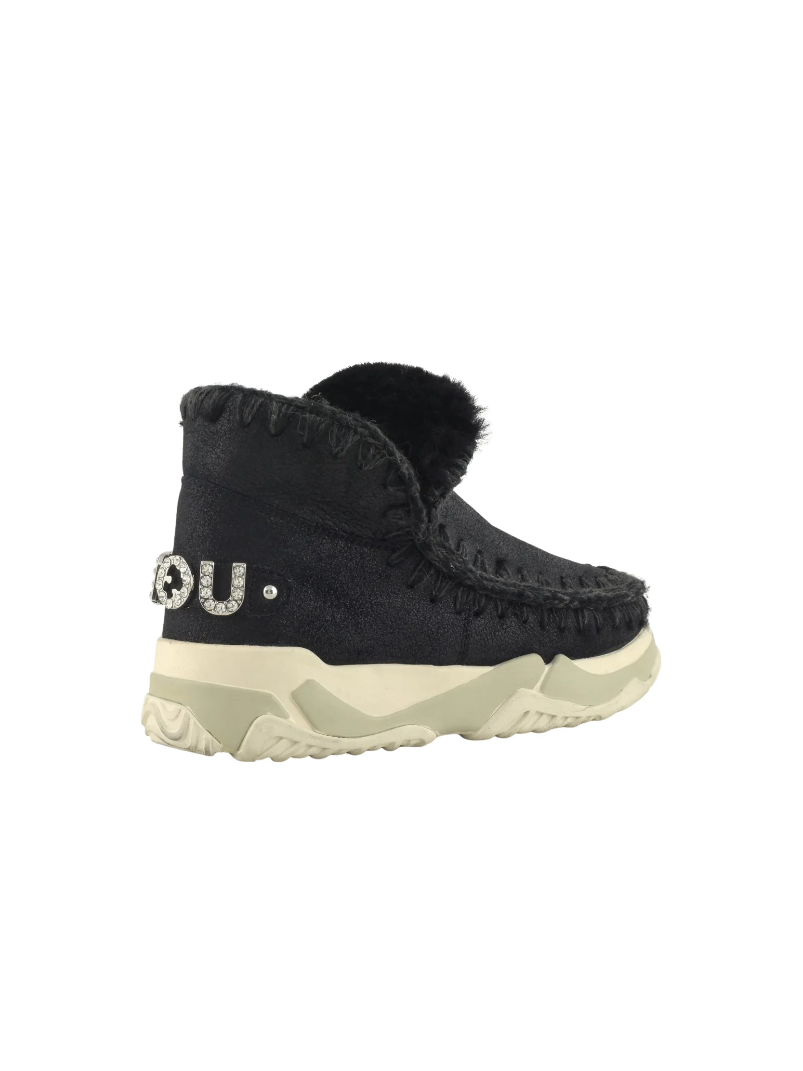 Mou " Trainer Special Leather" neri - Image 3