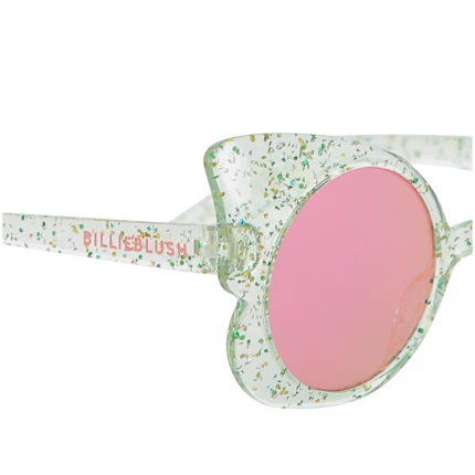 Occhiali da sole Billie Blush con glitter - Image 4