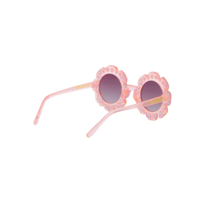 Occhiali da sole Billie Blush rosa a forma di fiore - Image 2