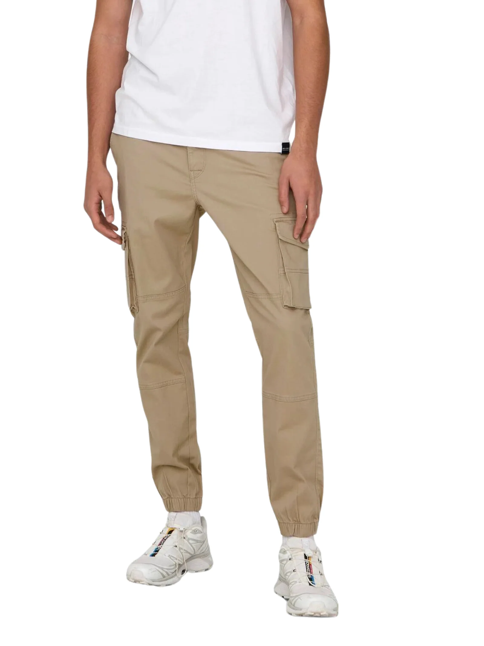Pantalone cargo carter Only & Sons beige - Image 3