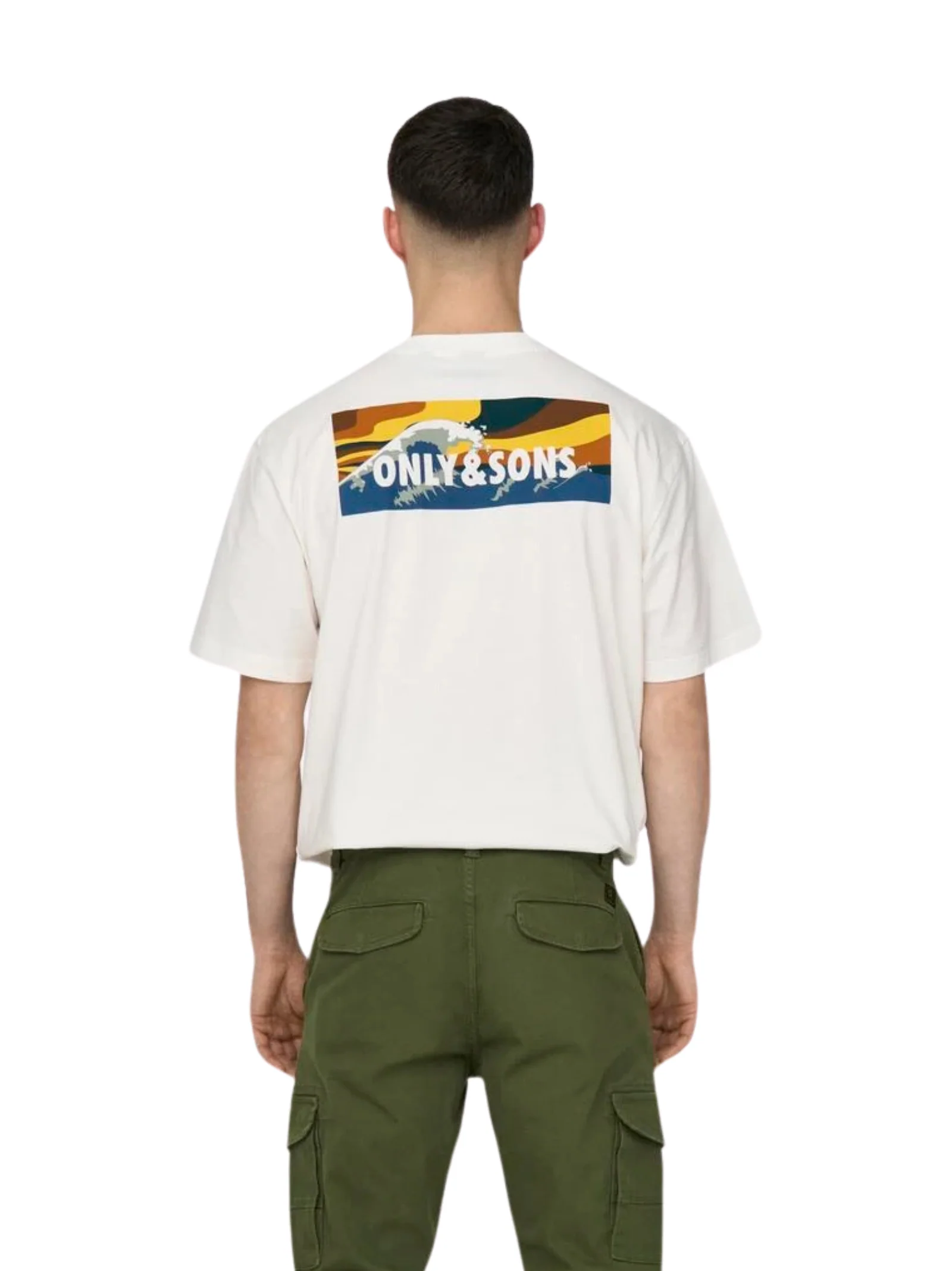 Pantalone cargo carter Only & Sons verde - Image 4