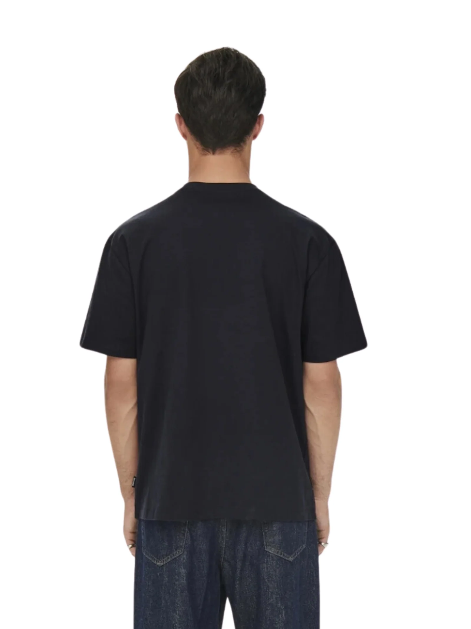 T-Shirt fred Only & Sons nera - Image 4