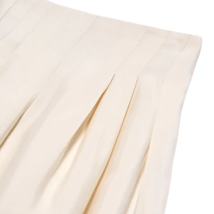 Pantalone a palazzo Abel & Lula avorio con pieghe - Image 3