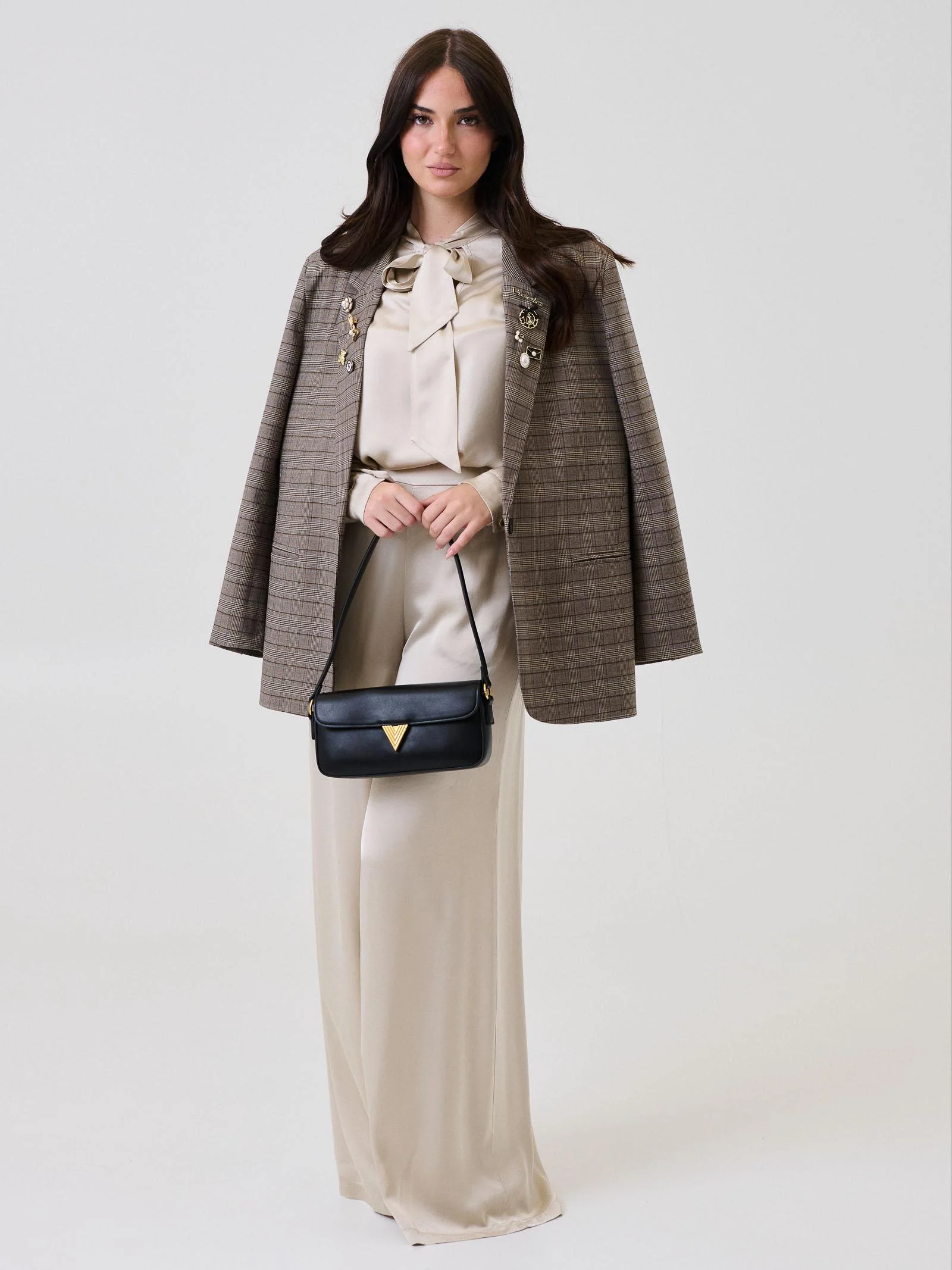 Pantalone a palazzo Armoire beige - Image 4