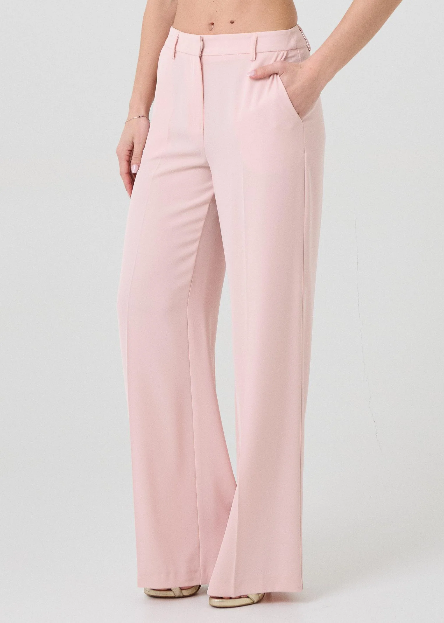 Pantalone a palazzo Armoire rosa - Image 2