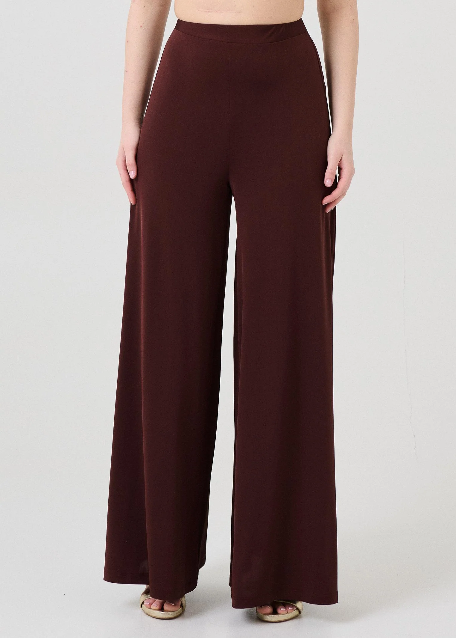 Pantalone a palazzo Bohemian Vì marrone