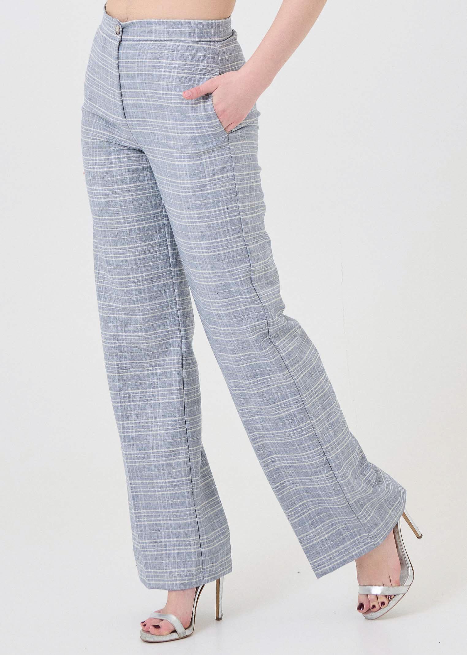 Pantalone a righe Vicolo azzurro - Image 2