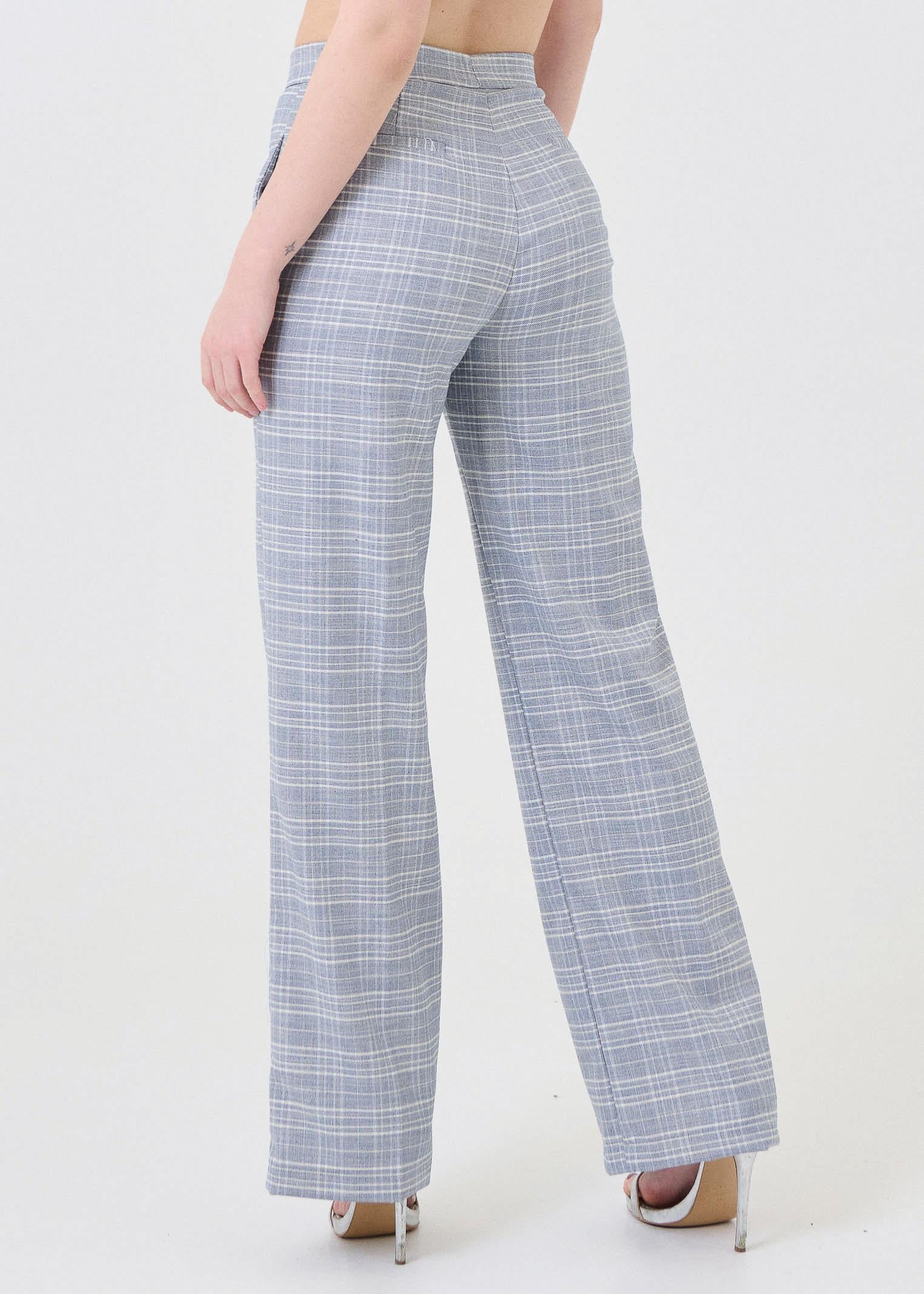 Pantalone a righe Vicolo azzurro - Image 3