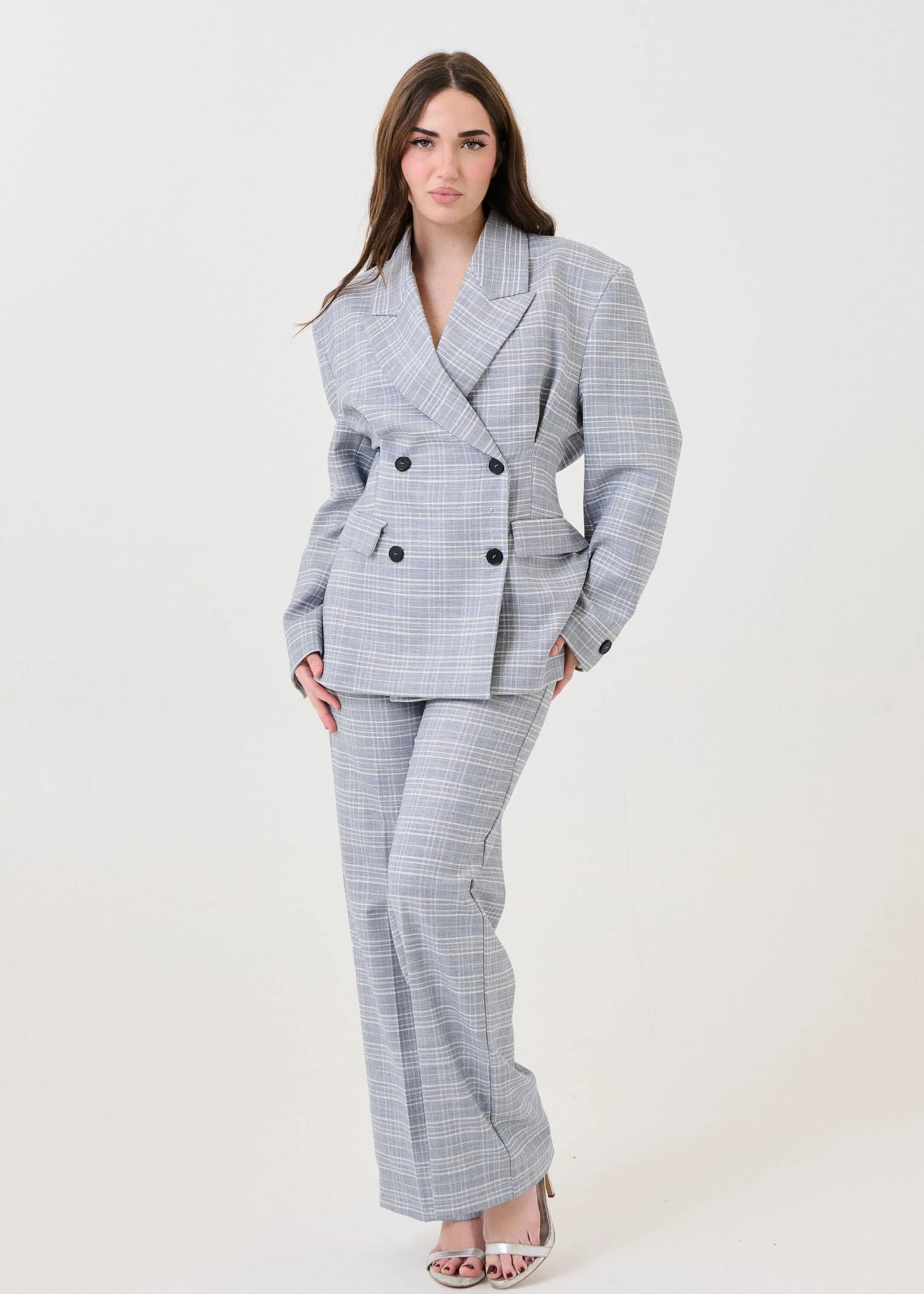 Pantalone a righe Vicolo azzurro - Image 4
