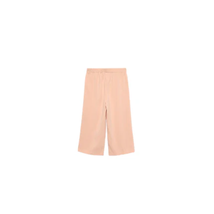 Pantalone Abel & Lula rosa pesca con inserti incrociati - Image 2