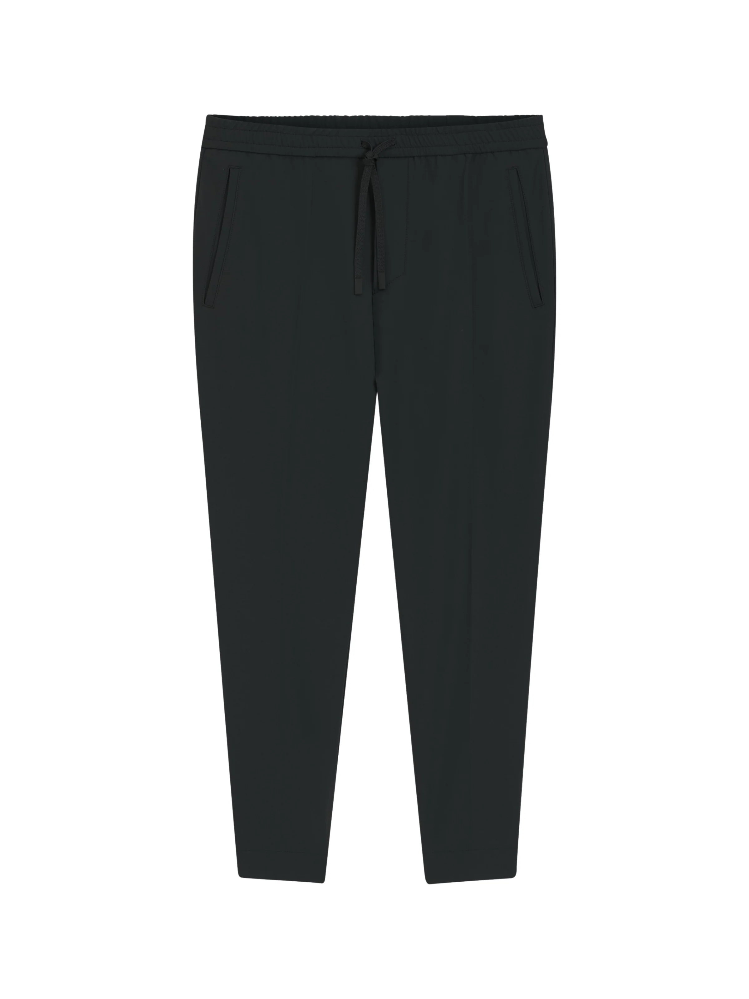 Pantalone affussolato Boss nero idrorepellente