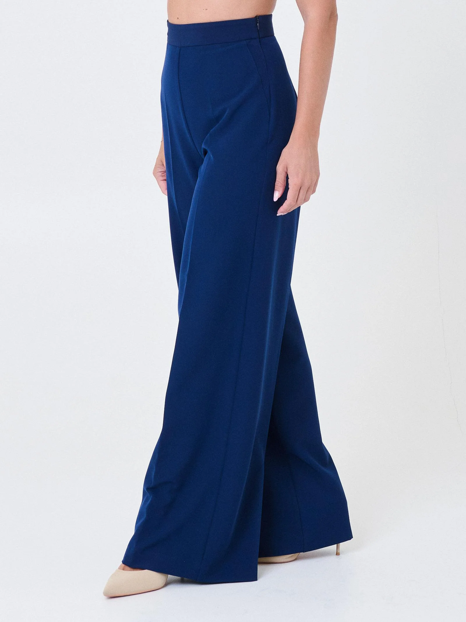 Pantalone ampio Silence Limited blu navy - Image 2