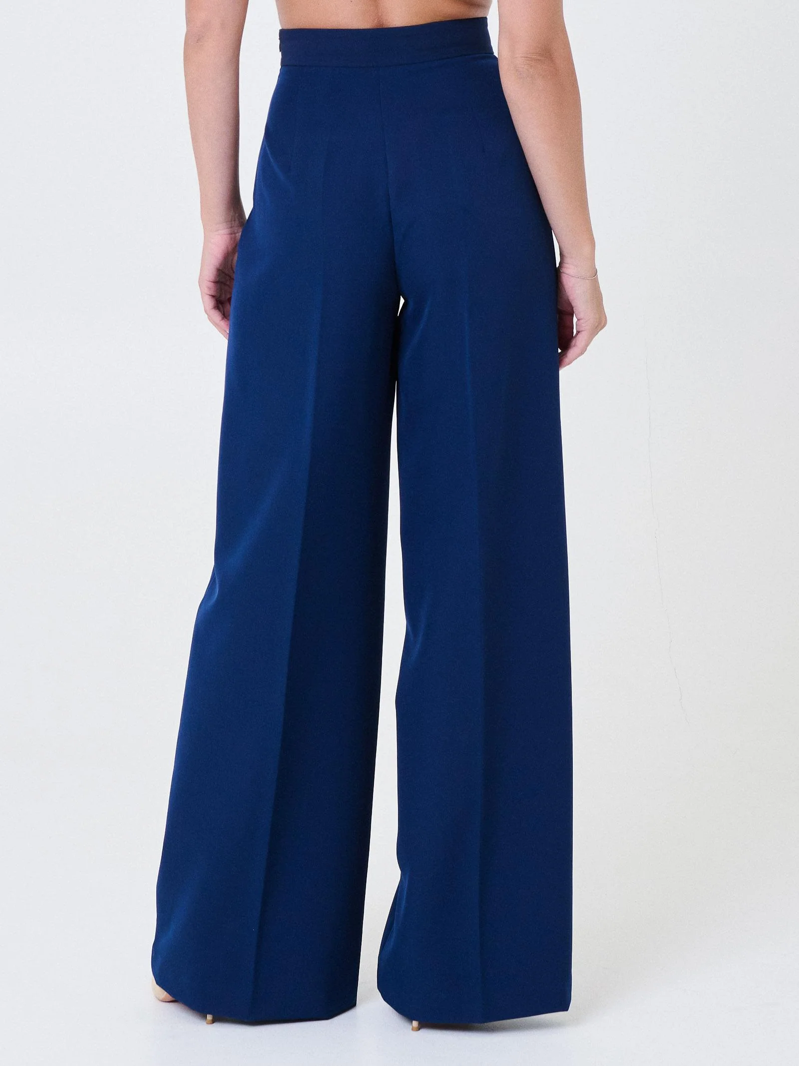 Pantalone ampio Silence Limited blu navy - Image 3