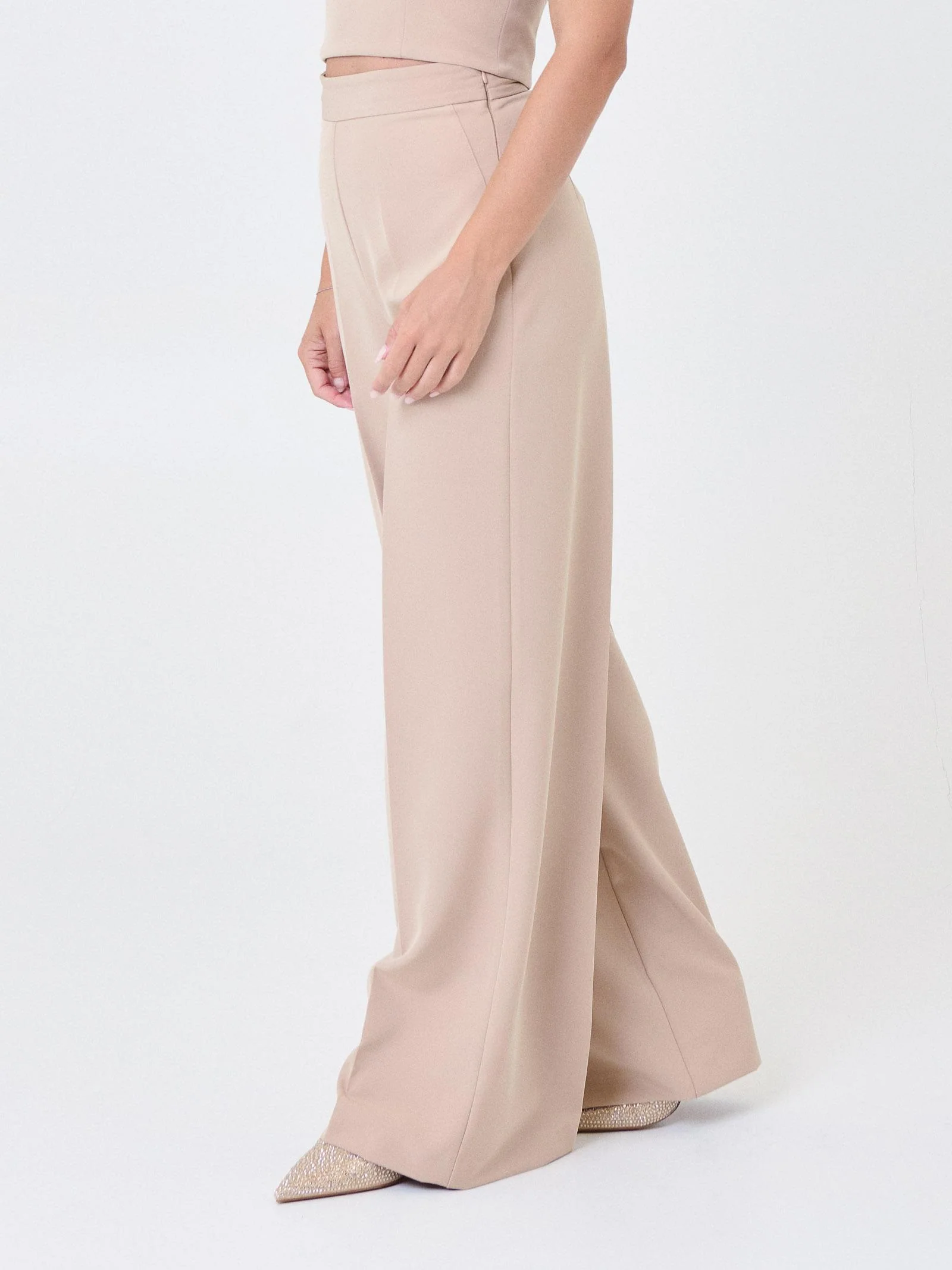 Pantalone ampio Silence Limited sabbia - Image 2