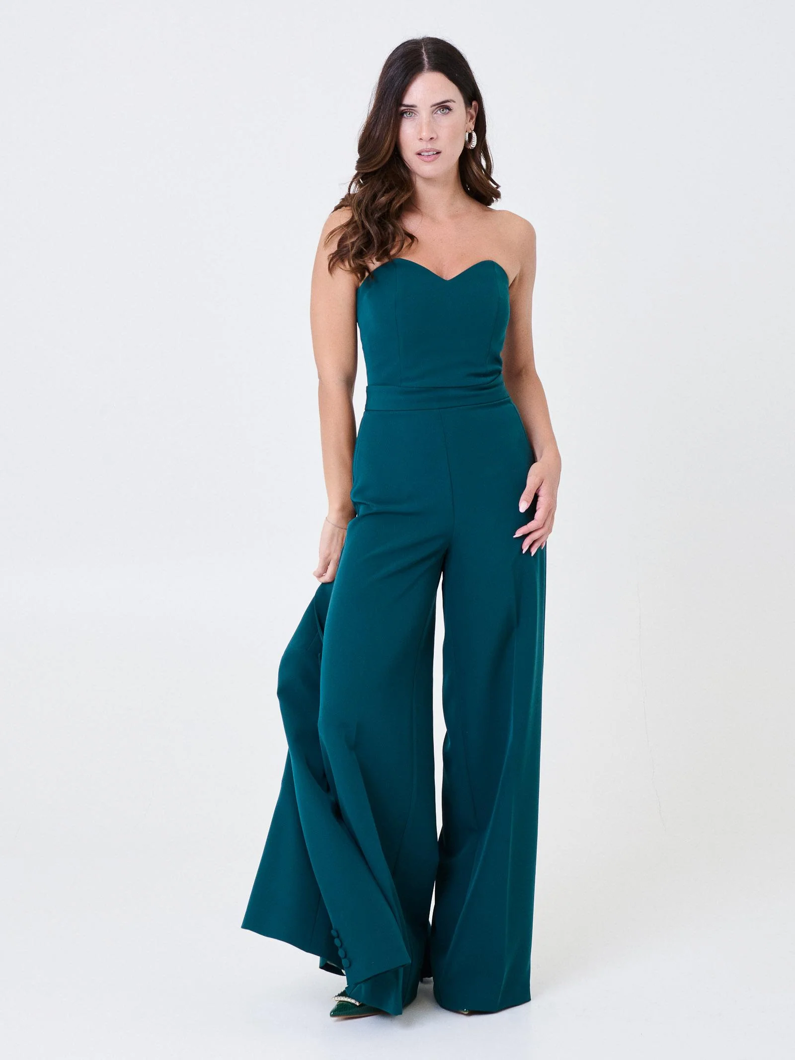 Pantalone ampio Silence Limited verde forest